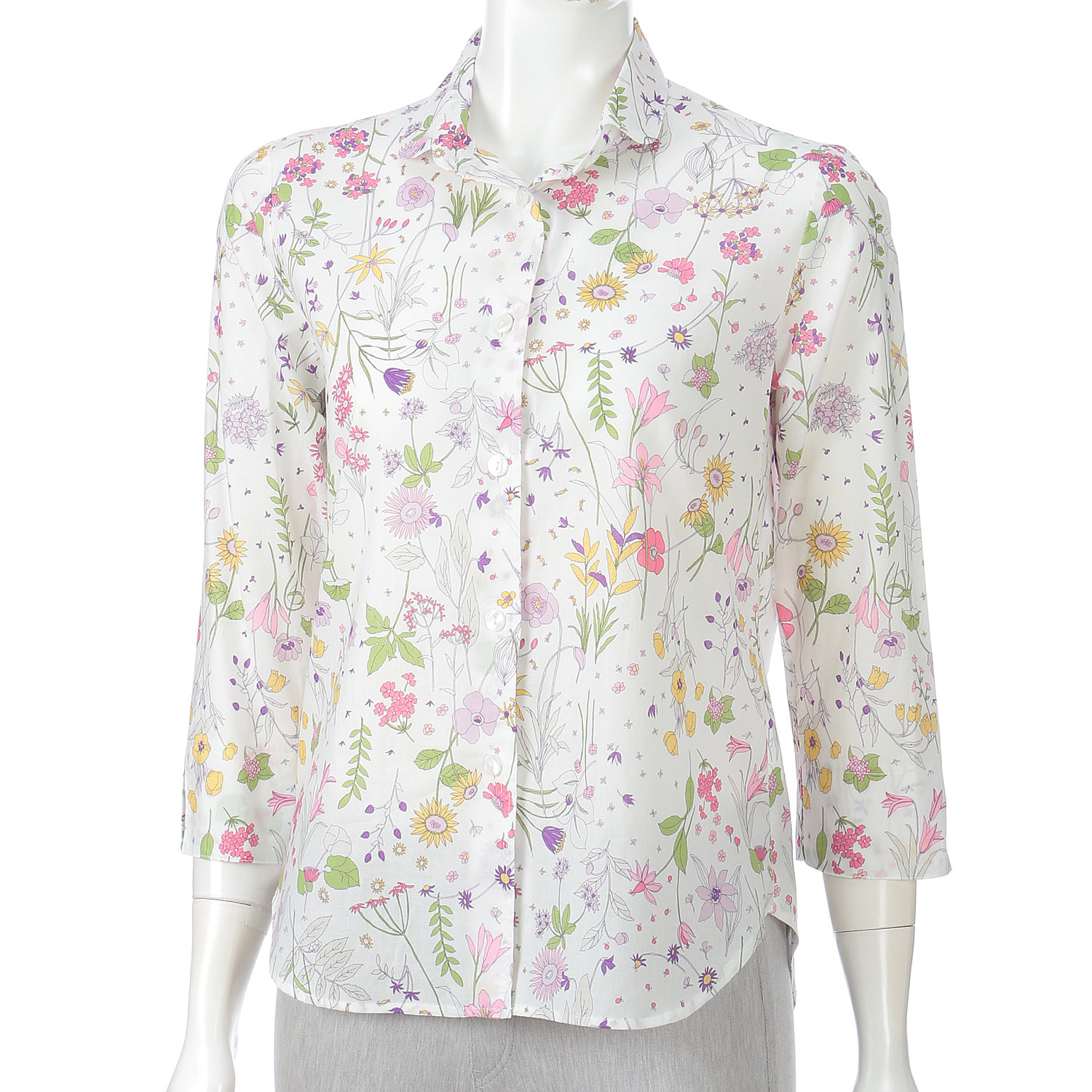 プリント七分袖 - 画像1