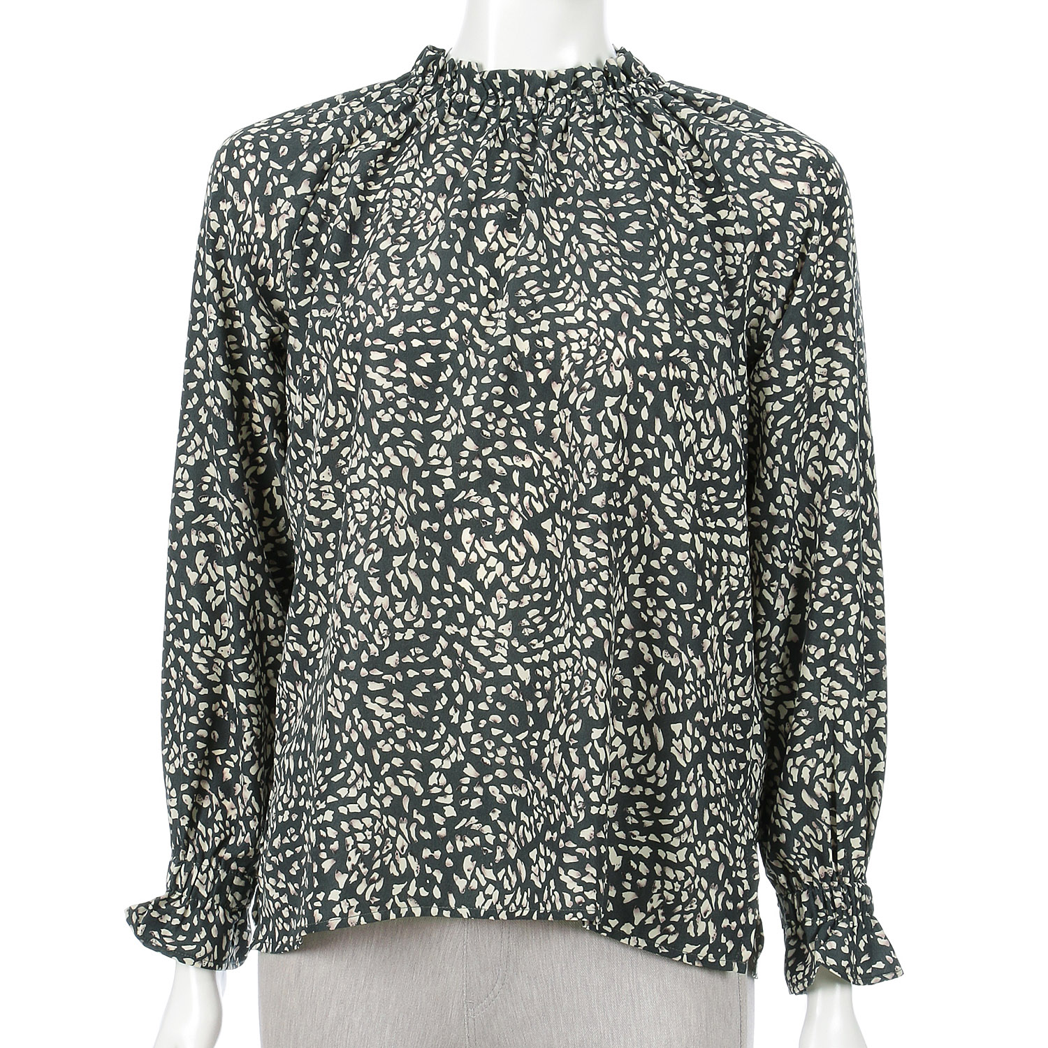 LAPIS ROUGE アニマル柄ブラウス - 画像2