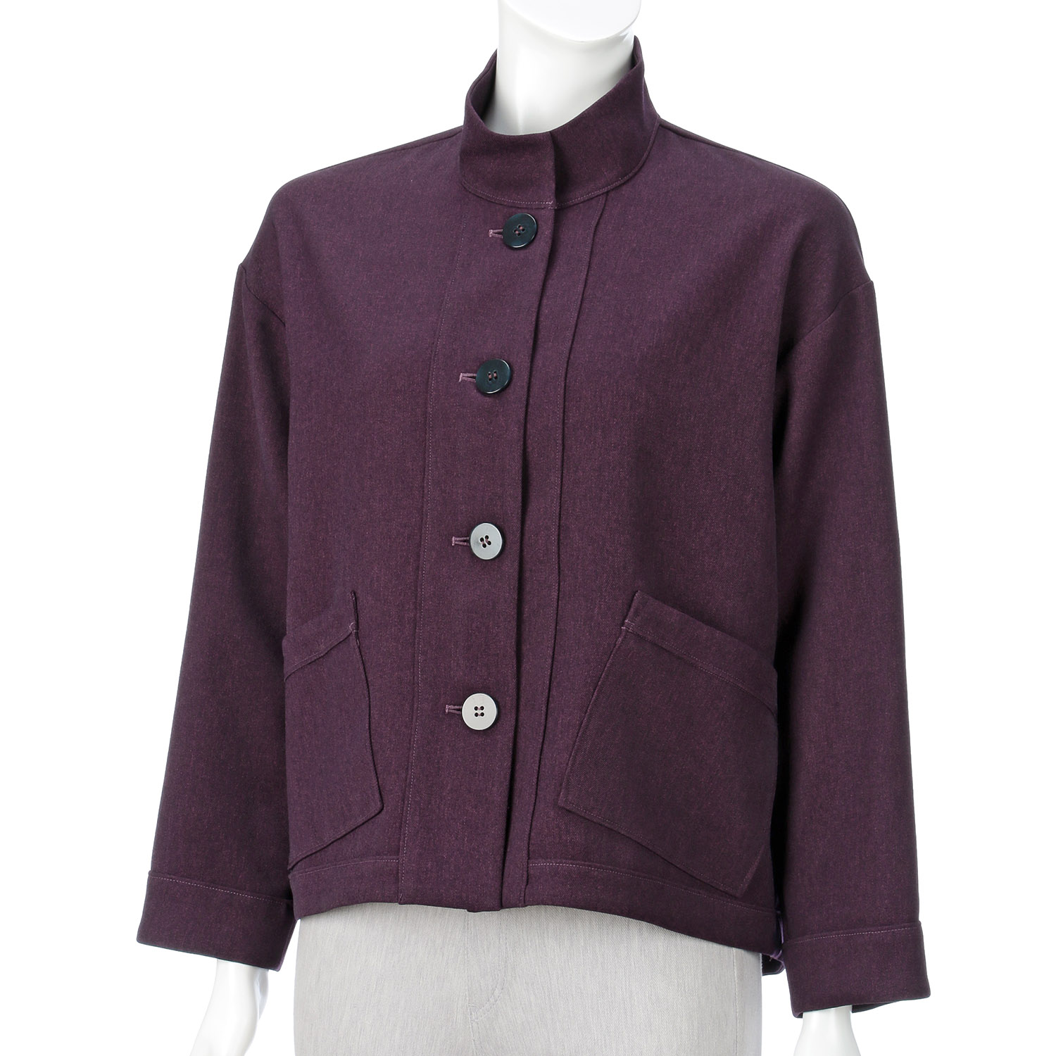 LAPIS ROUGE ウーリッシュフランネルジャケット - 画像5