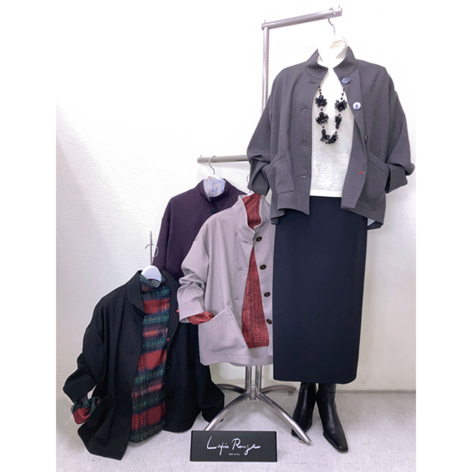 LAPIS ROUGE ウーリッシュフランネルジャケット