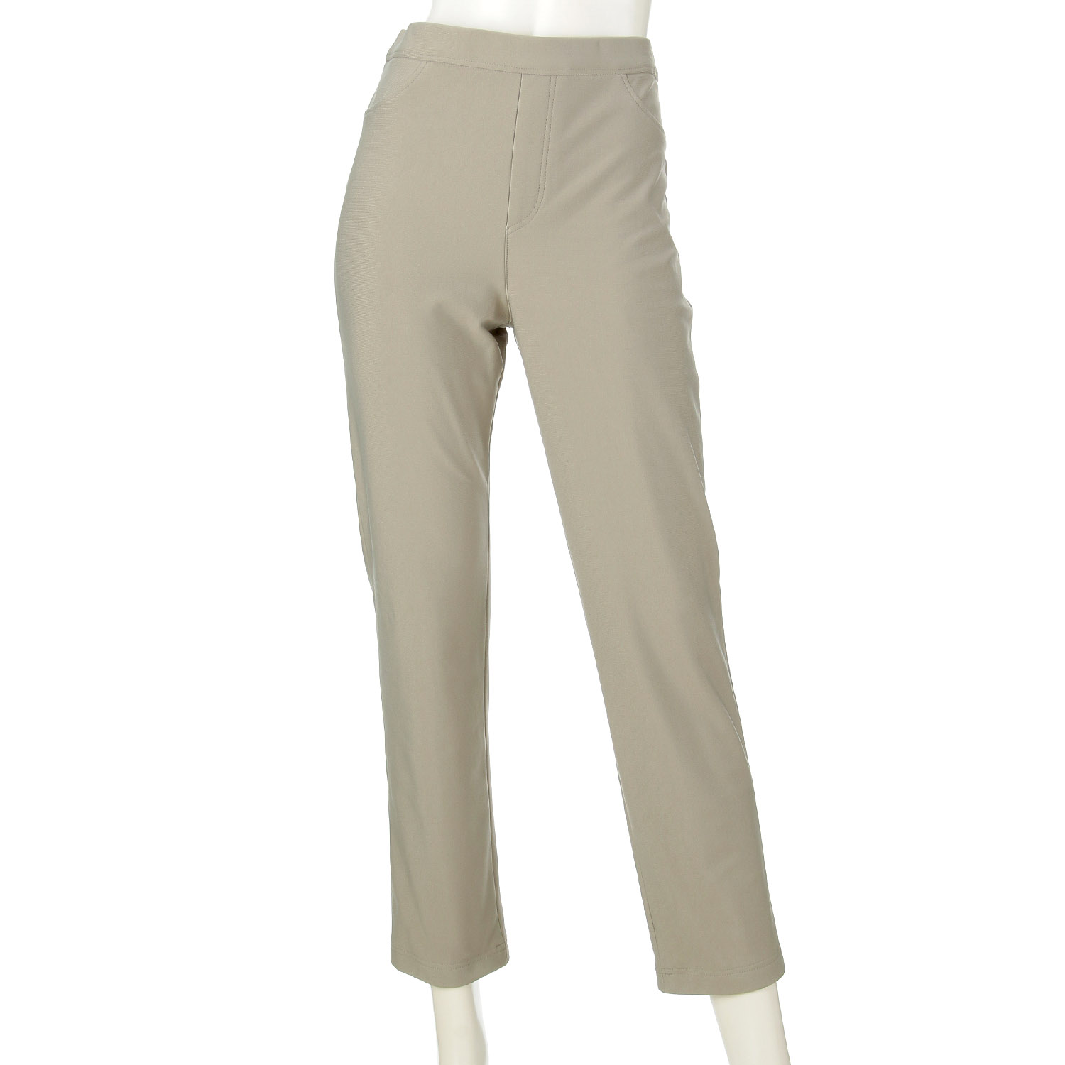 LAPIS ROUGE 裏起毛テーパードパンツ