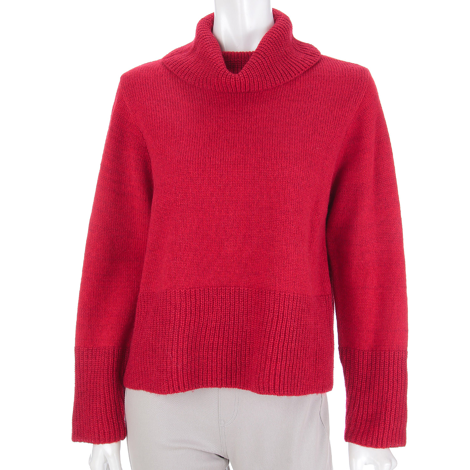 LAPIS ROUGE アルパカ混オフタートルセーター - 画像3