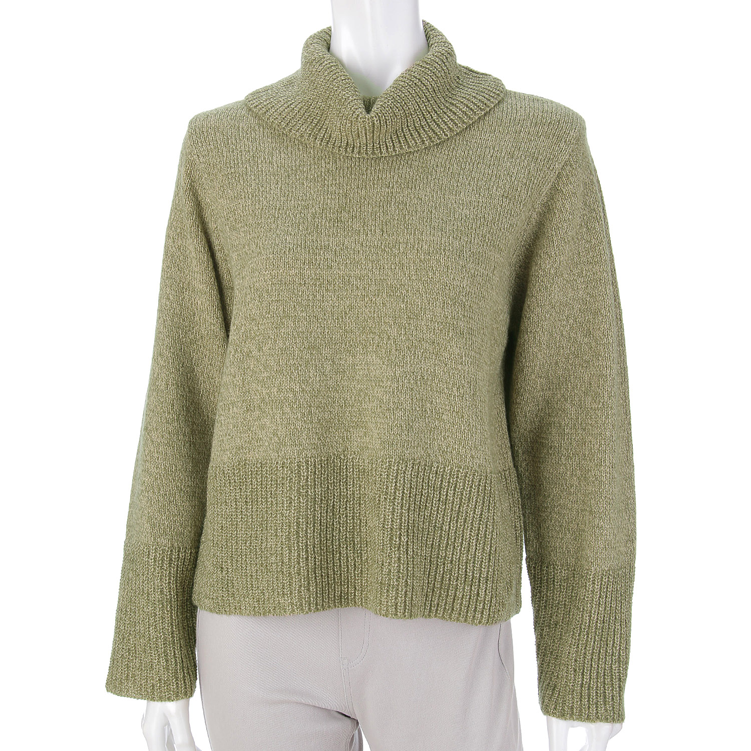 LAPIS ROUGE アルパカ混オフタートルセーター - 画像6