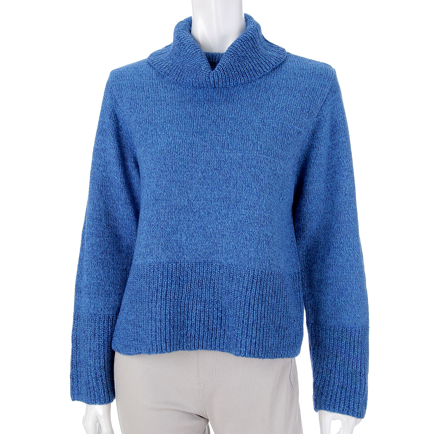 LAPIS ROUGE アルパカ混オフタートルセーター - 画像7