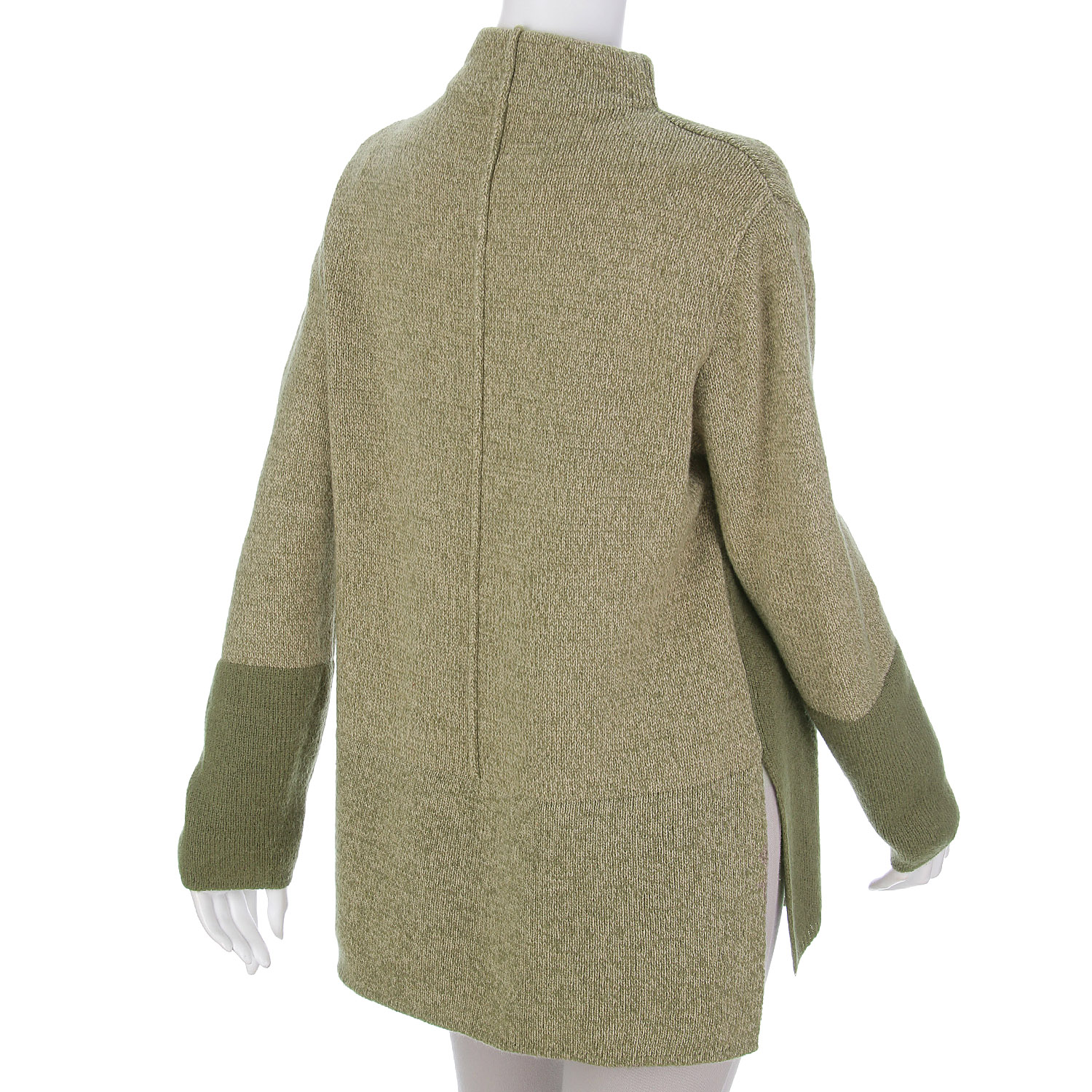 LAPIS ROUGE アルパカ混配色セーター - 画像6