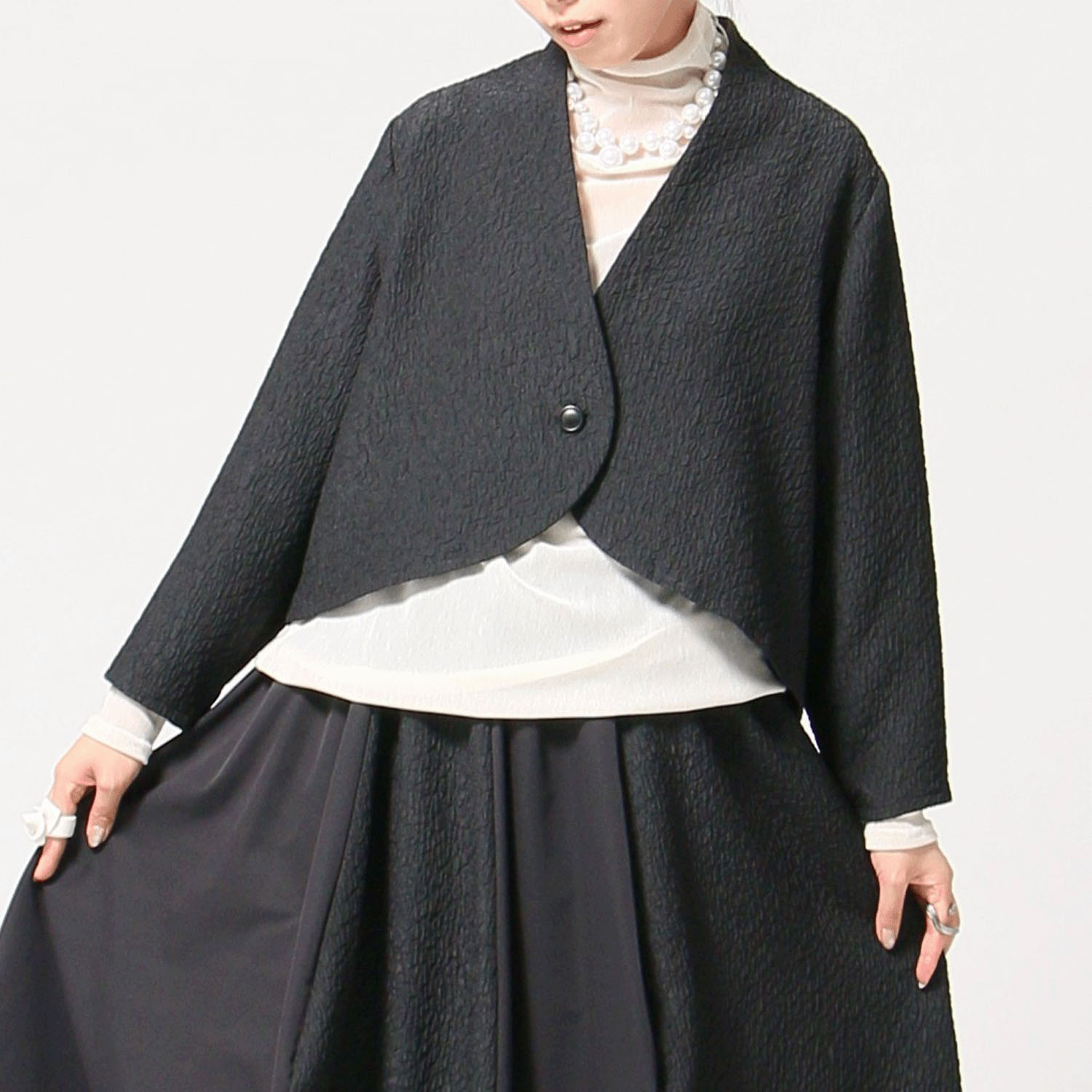 jalan jalan風通ジャカードジャケット