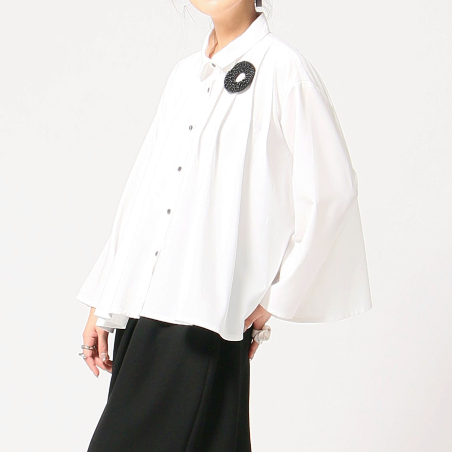 jalan jalan トロワッシャーブラウス - 画像2