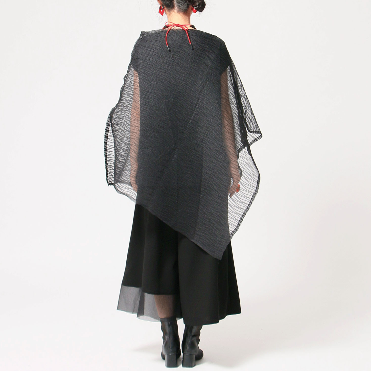 jalan jalan KUROオーガンジーブラウス - 画像7