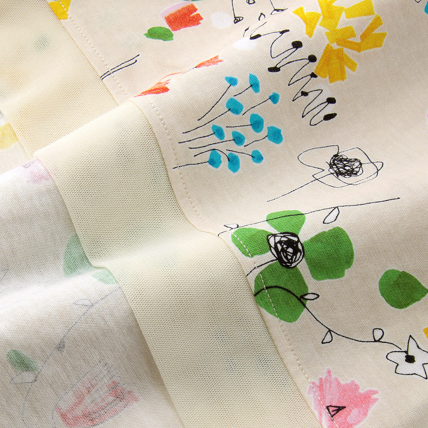 LAPIS ROUGE チュール切替イラスト柄プルオーバー - 画像6