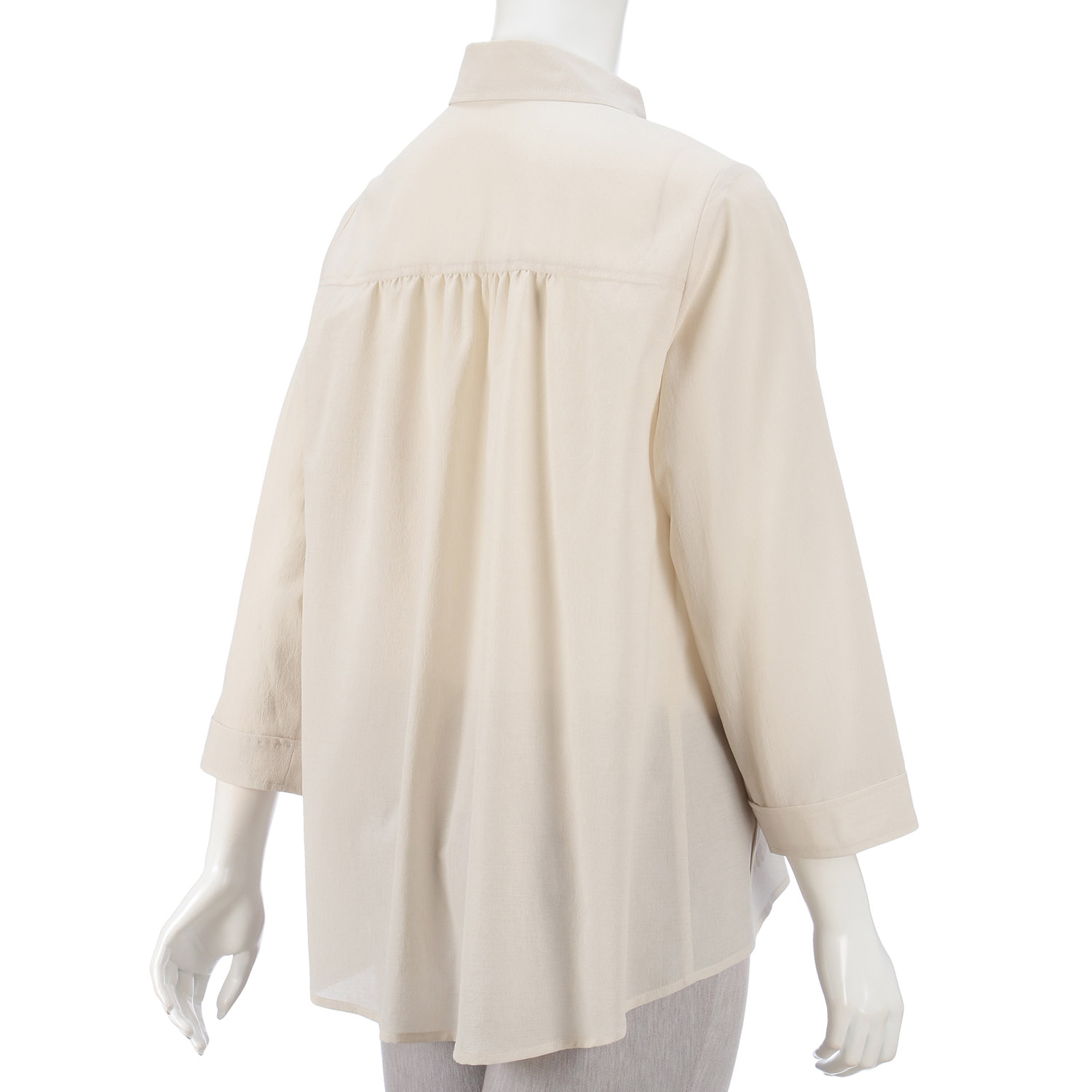 LAPIS ROUGE リネン風合いジャケット - 画像4