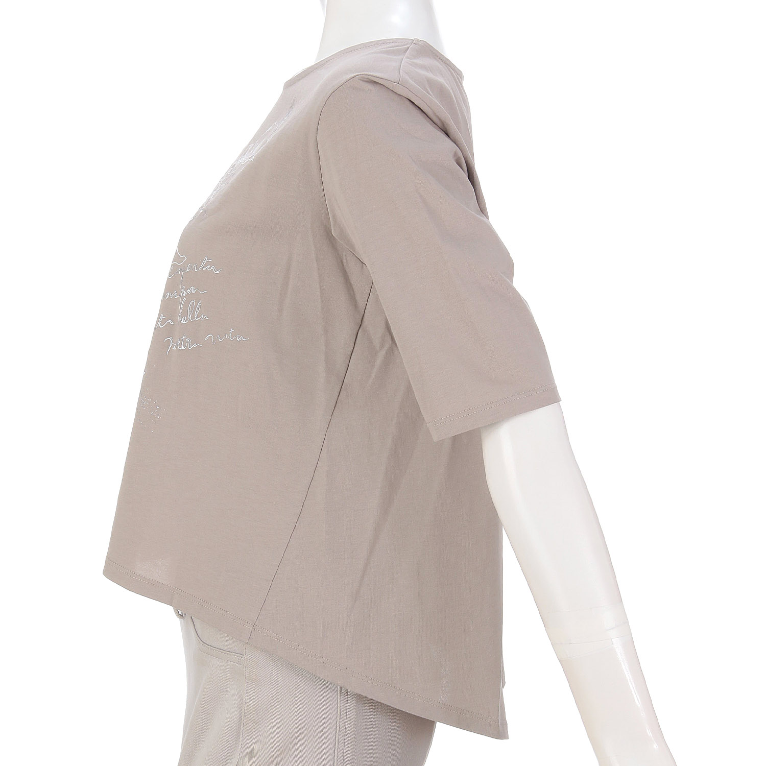 LAPIS ROUGE ばら柄二次加工プルオーバー - 画像5