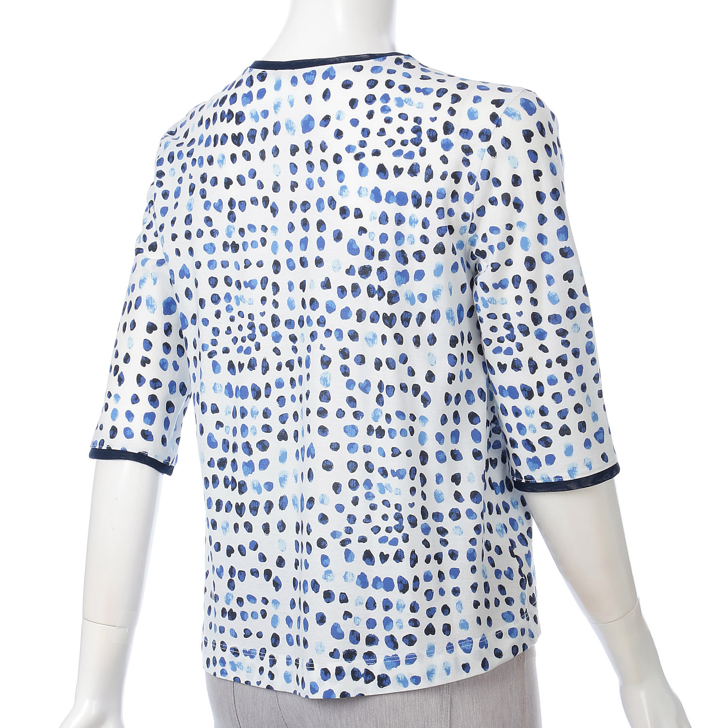 LAPIS ROUGE ドットプリントプルオーバー - 画像4