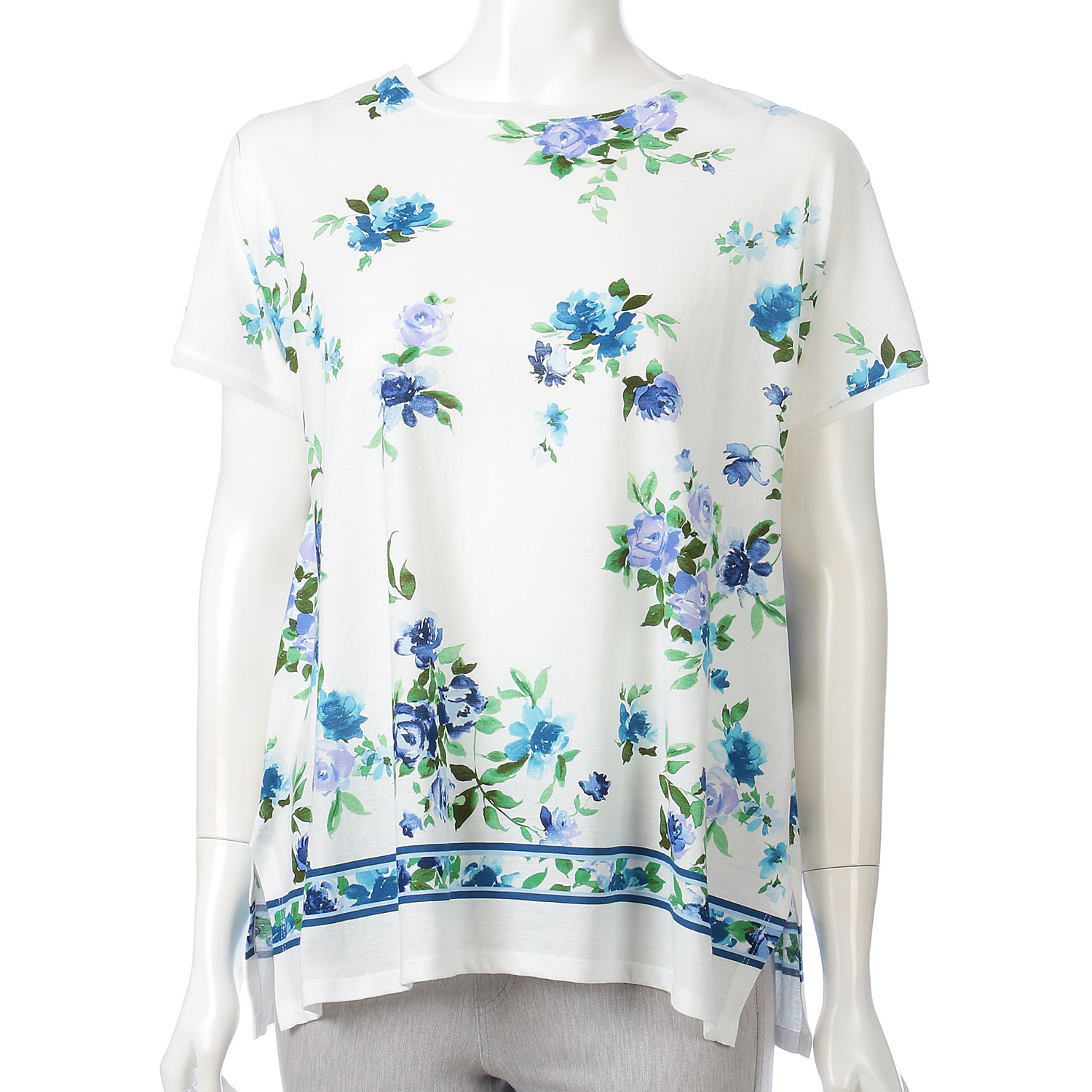 LAPIS ROUGE パネルプリントプルオーバー - 画像7