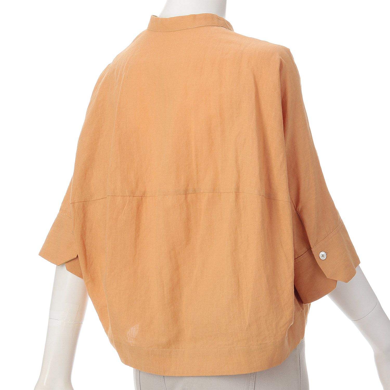 LAPIS ROUGE 綿麻ドルマンジャケット - 画像3