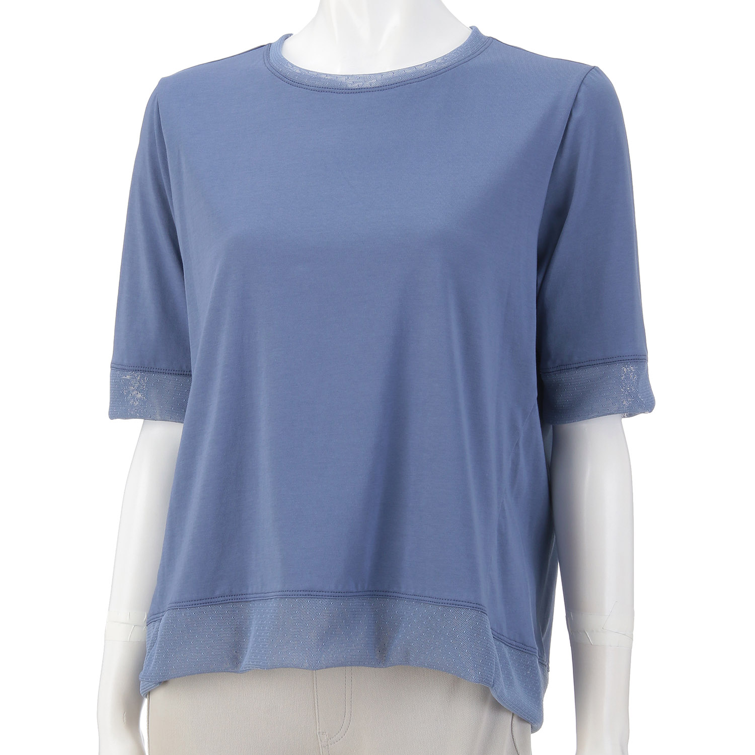 LAPIS ROUGE ドットチュール切替プルオーバーA - 画像4