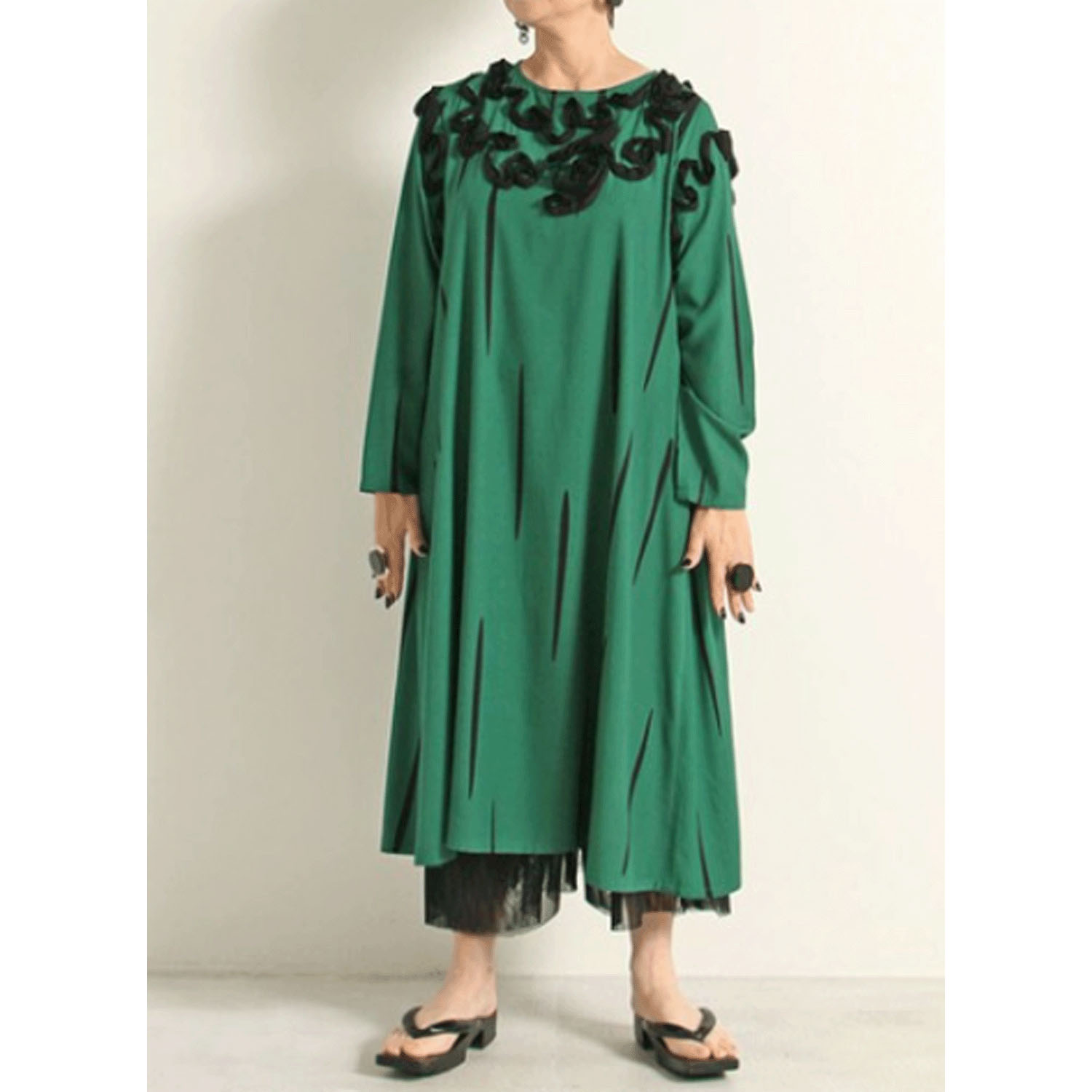 jalan jalanレーヨンワンピース