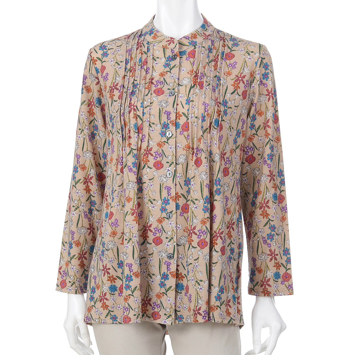 タック使いブラウス - 画像2