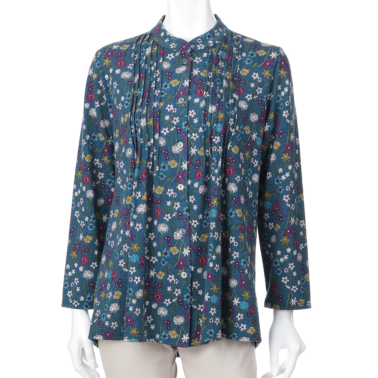 タック使いブラウス - 画像6