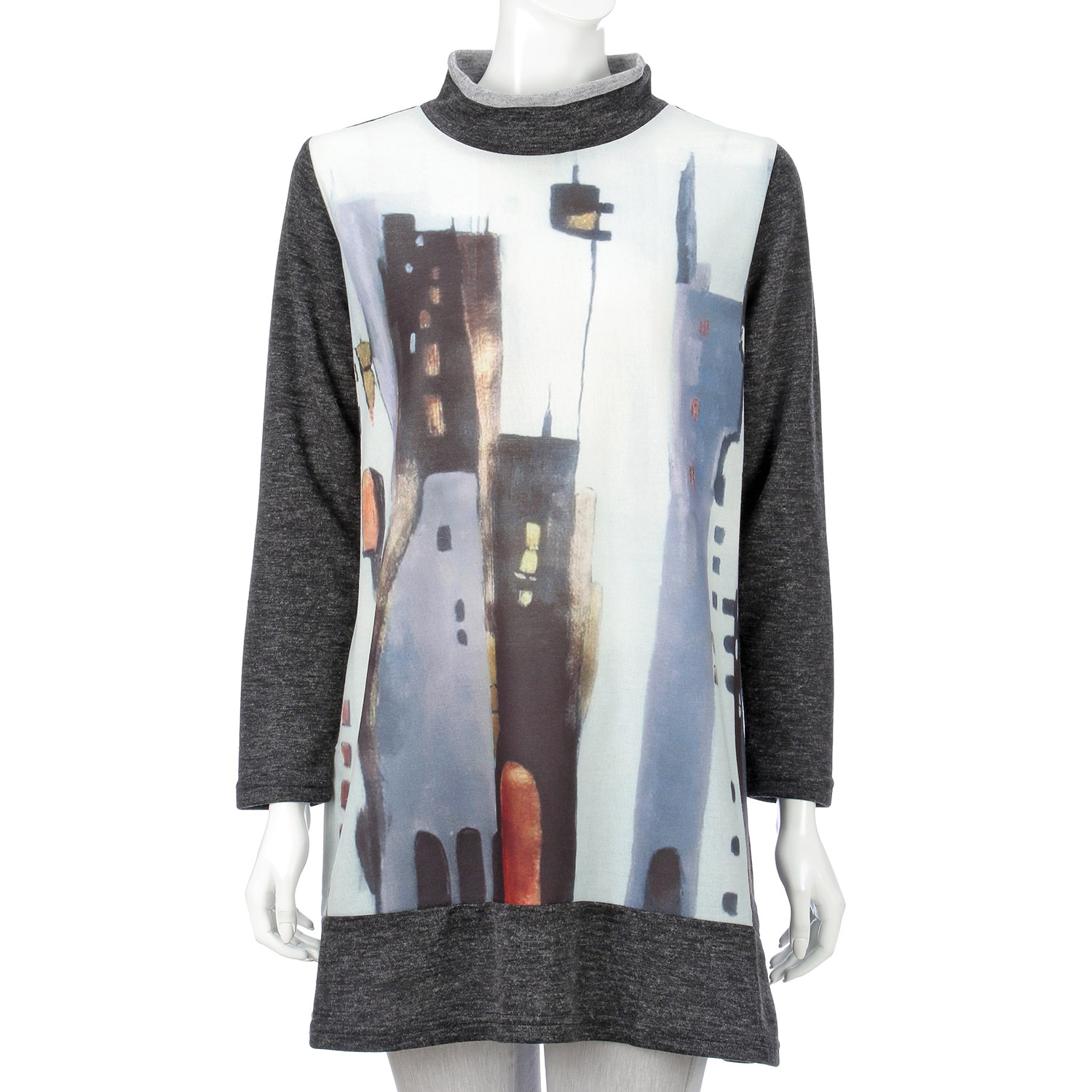 転写プリントチュニック - 画像2