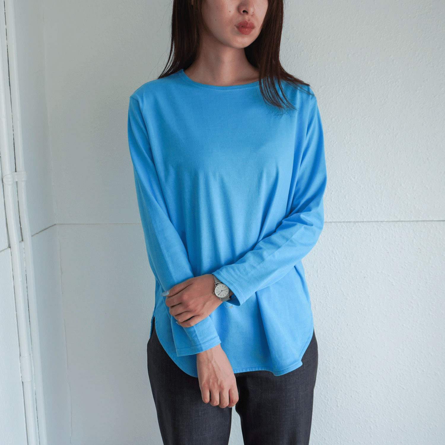 【InstaLive】futsuの 裾ラウンドカットソー - 画像12