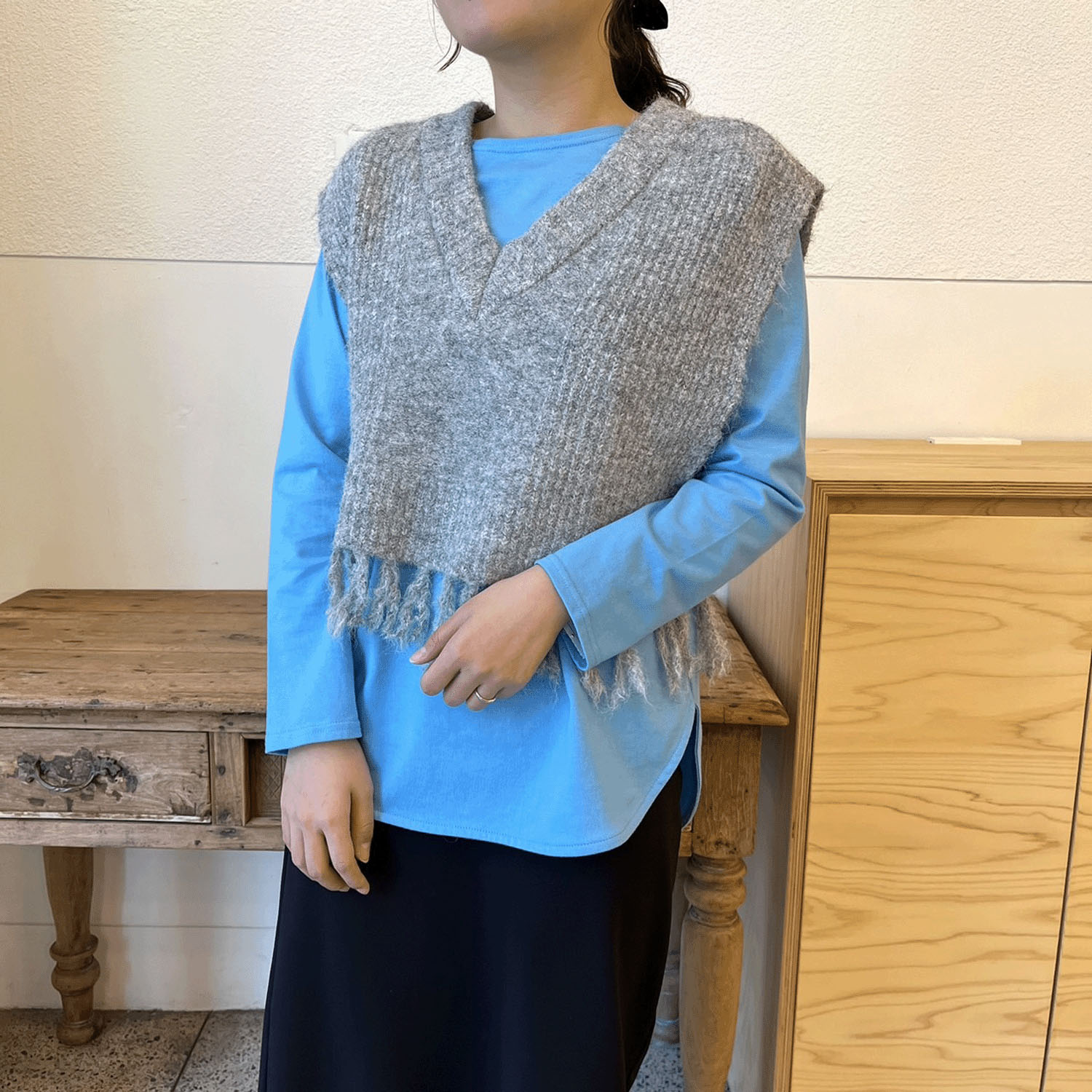 【InstaLive】futsuの 裾ラウンドカットソー - 画像15