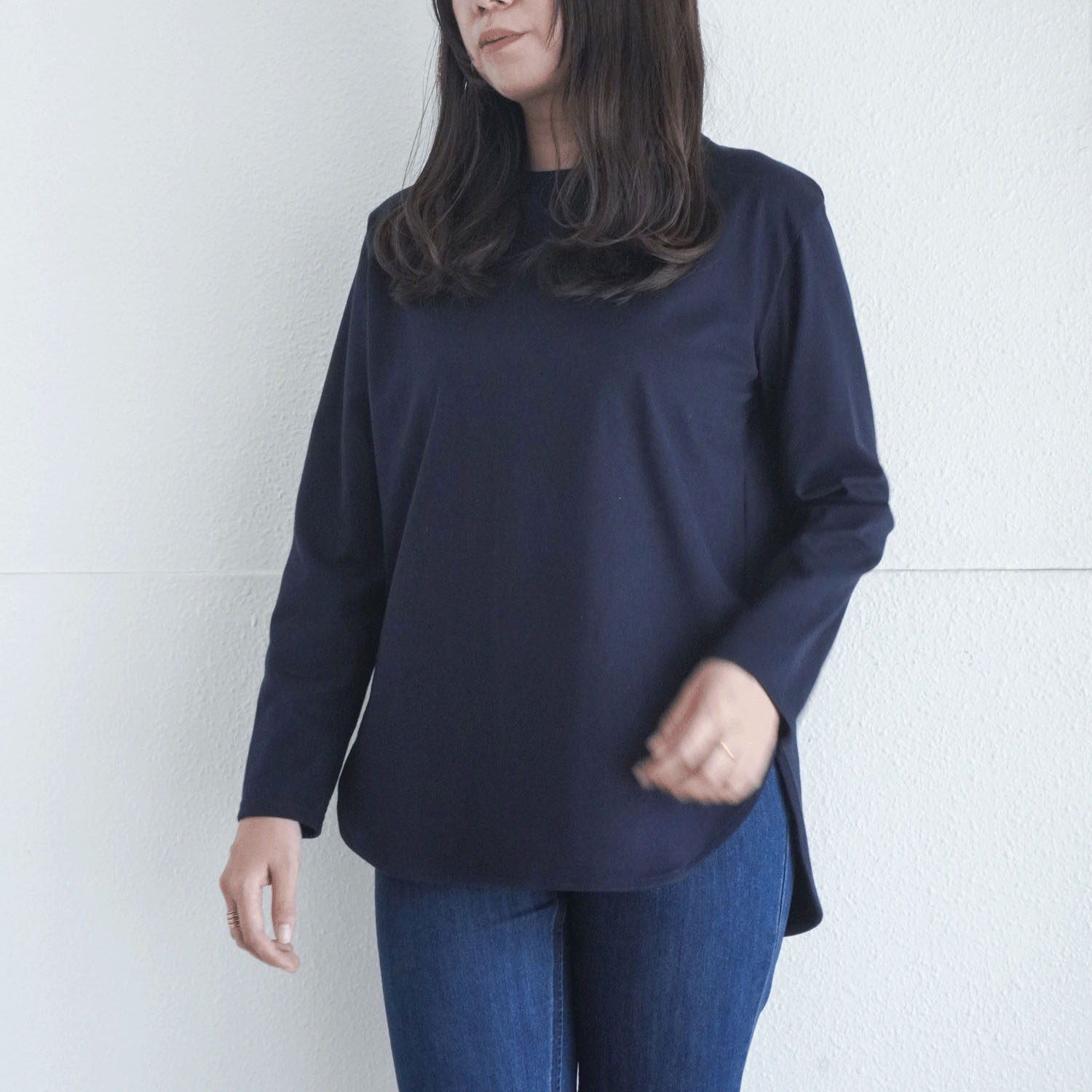 【InstaLive】futsuの 裾ラウンドカットソー