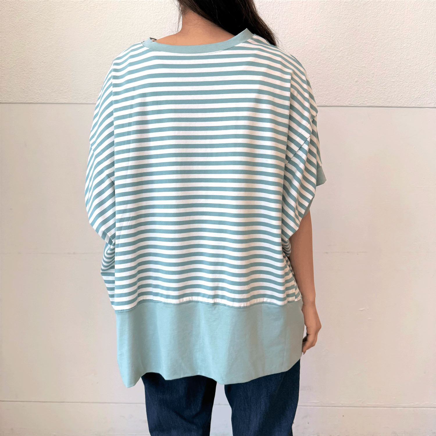 ボーダー柄オーバーサイズ - 画像7