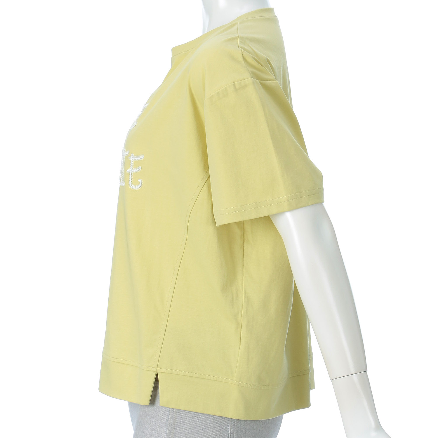 英字刺繍Tシャツ - 画像5