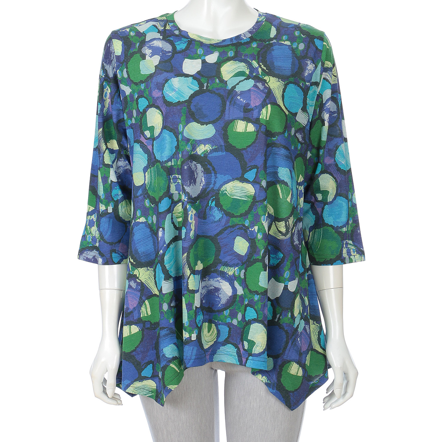 多配色丸柄プリント - 画像3