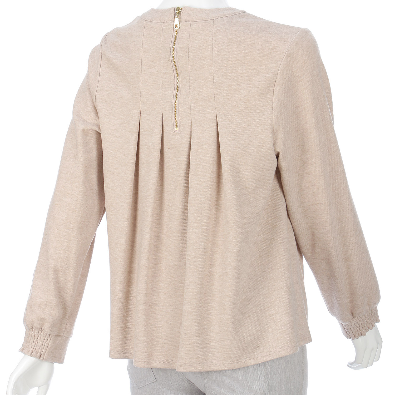 タックドレープ ジッププルオーバー - 画像5