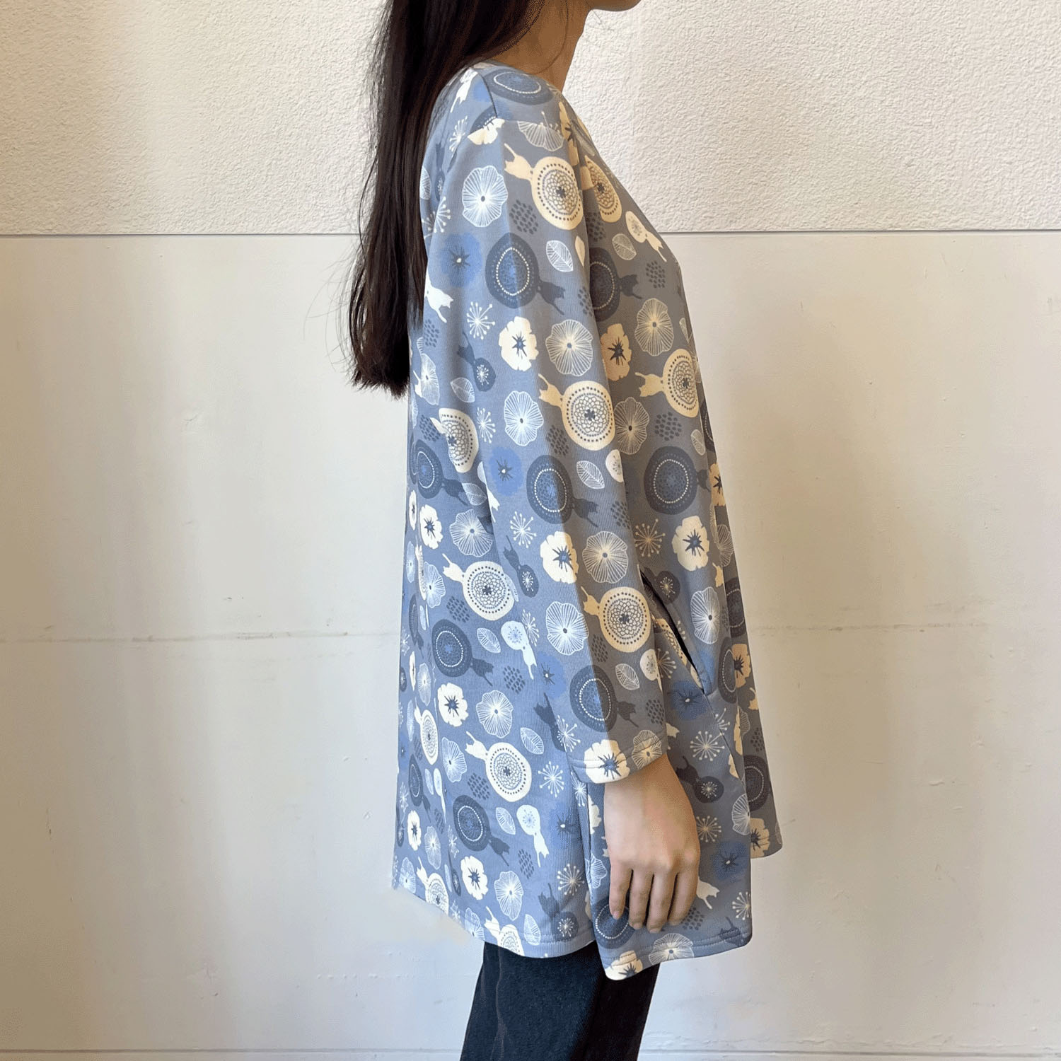 Myauris ネコプリントチュニック - 画像2