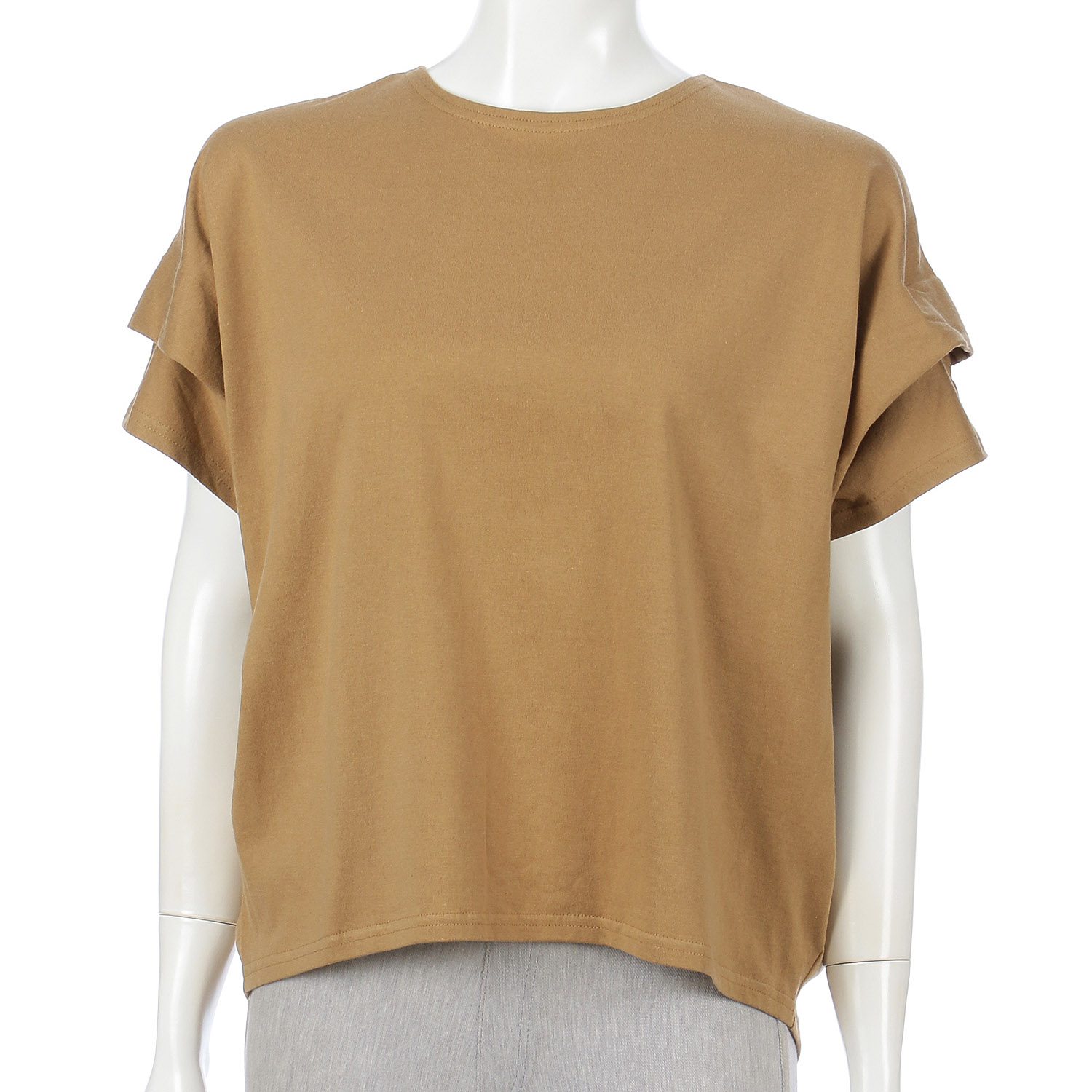 袖タックプルオーバー