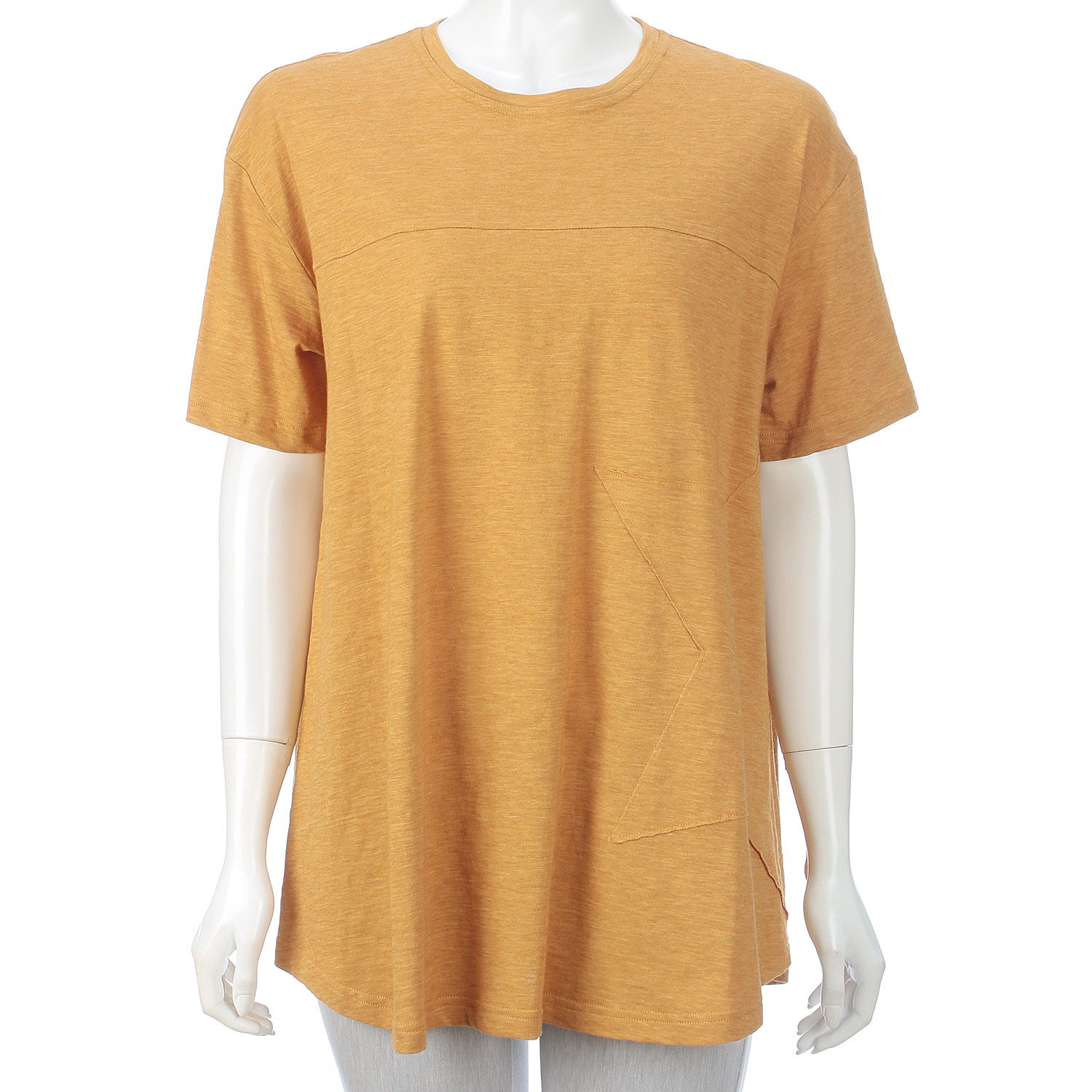 スラブ天竺星モチーフプルオーバー