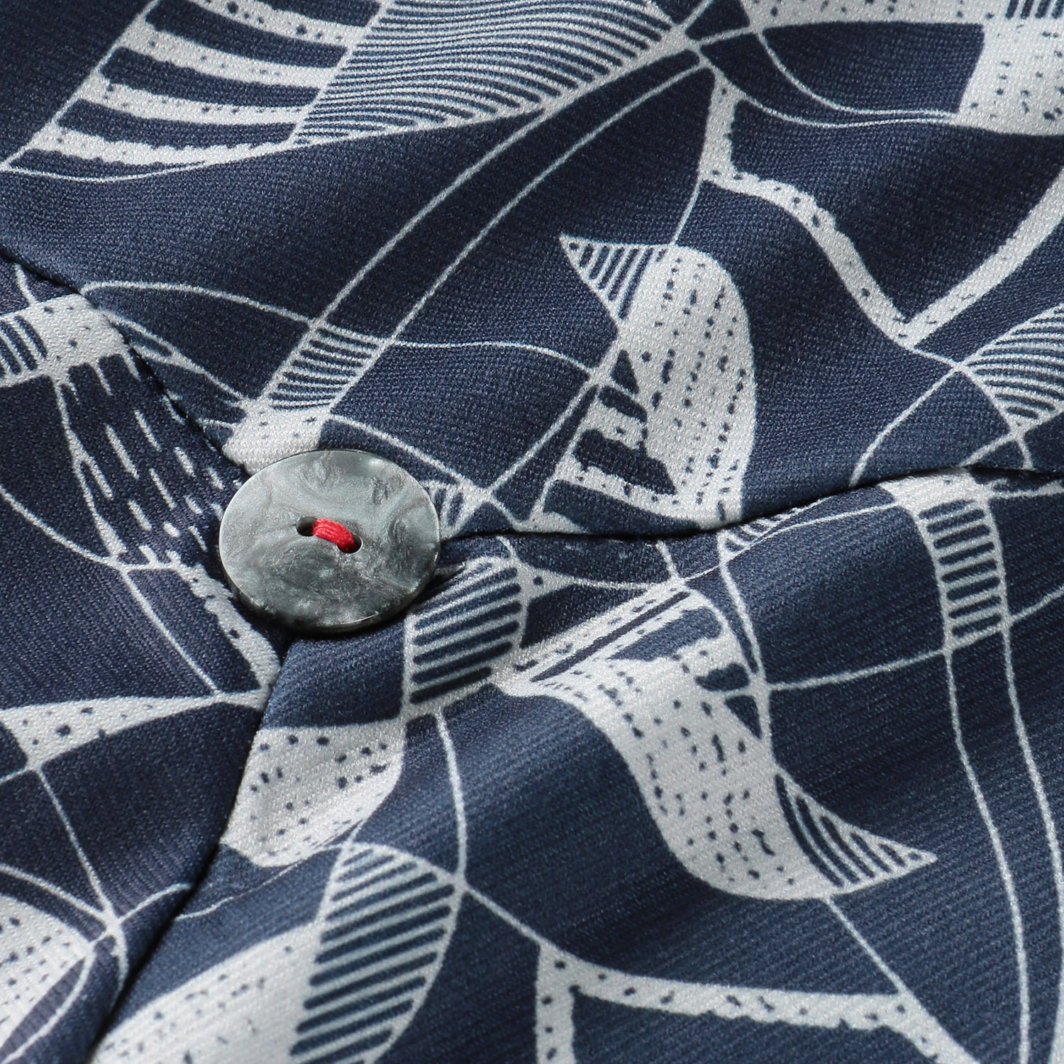 切替プリントボタン付チュニック - 画像5