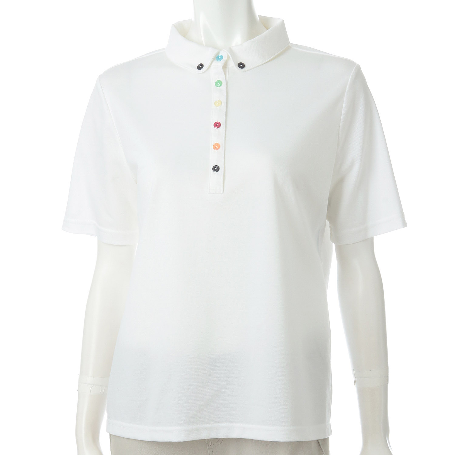アロフトカノコ カラーボタンポロ襟 - 画像3