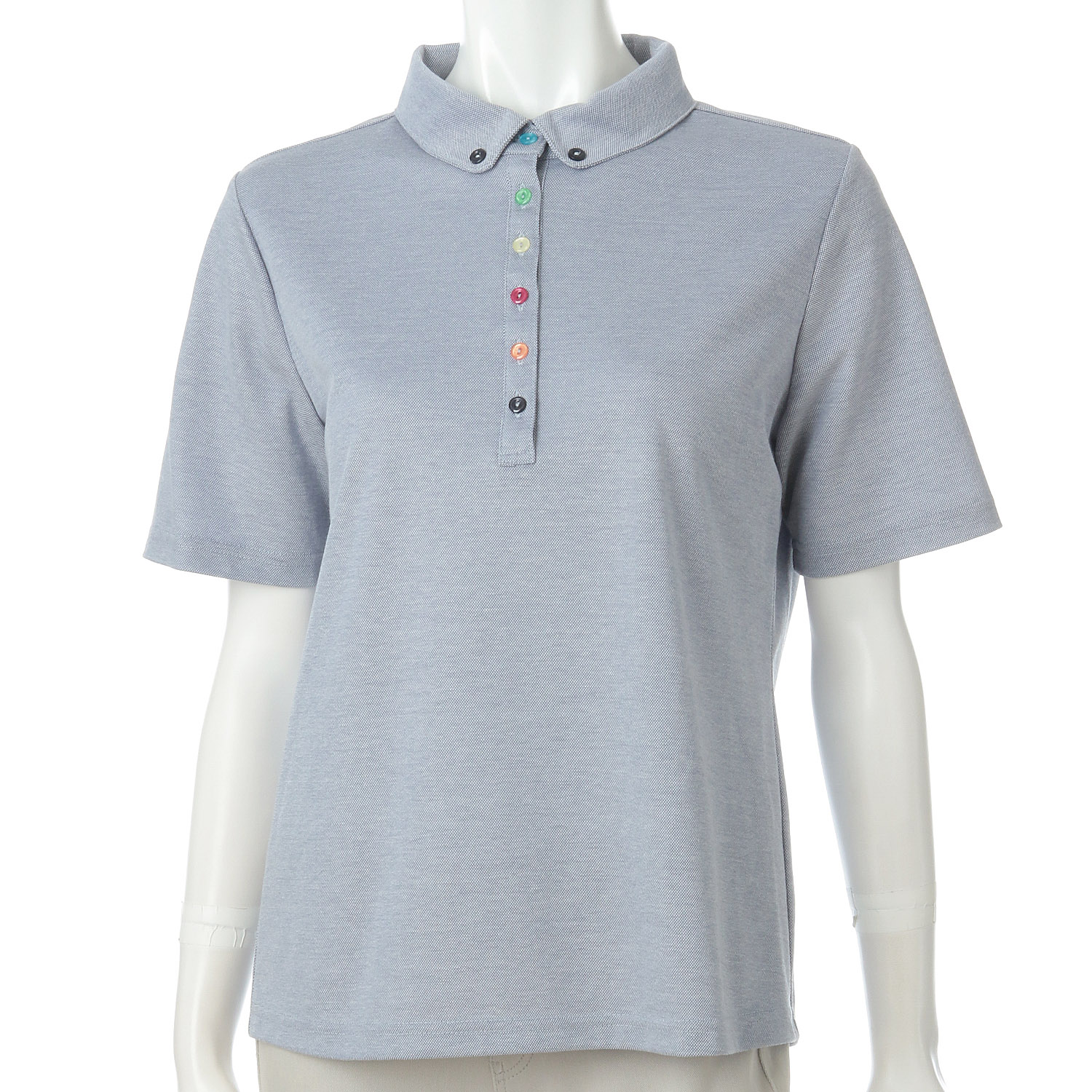 アロフトカノコ カラーボタンポロ襟 - 画像8