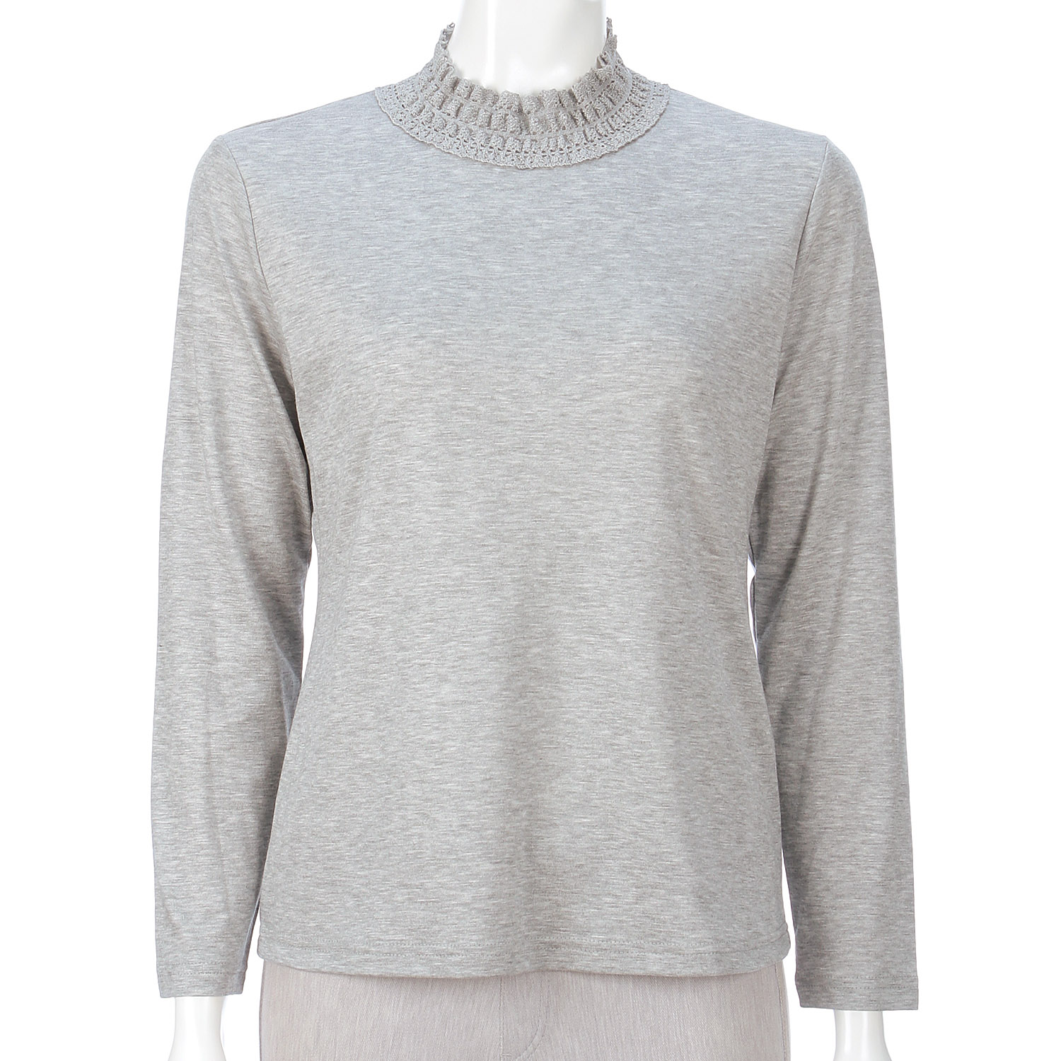 衿レースカットソー - 画像2