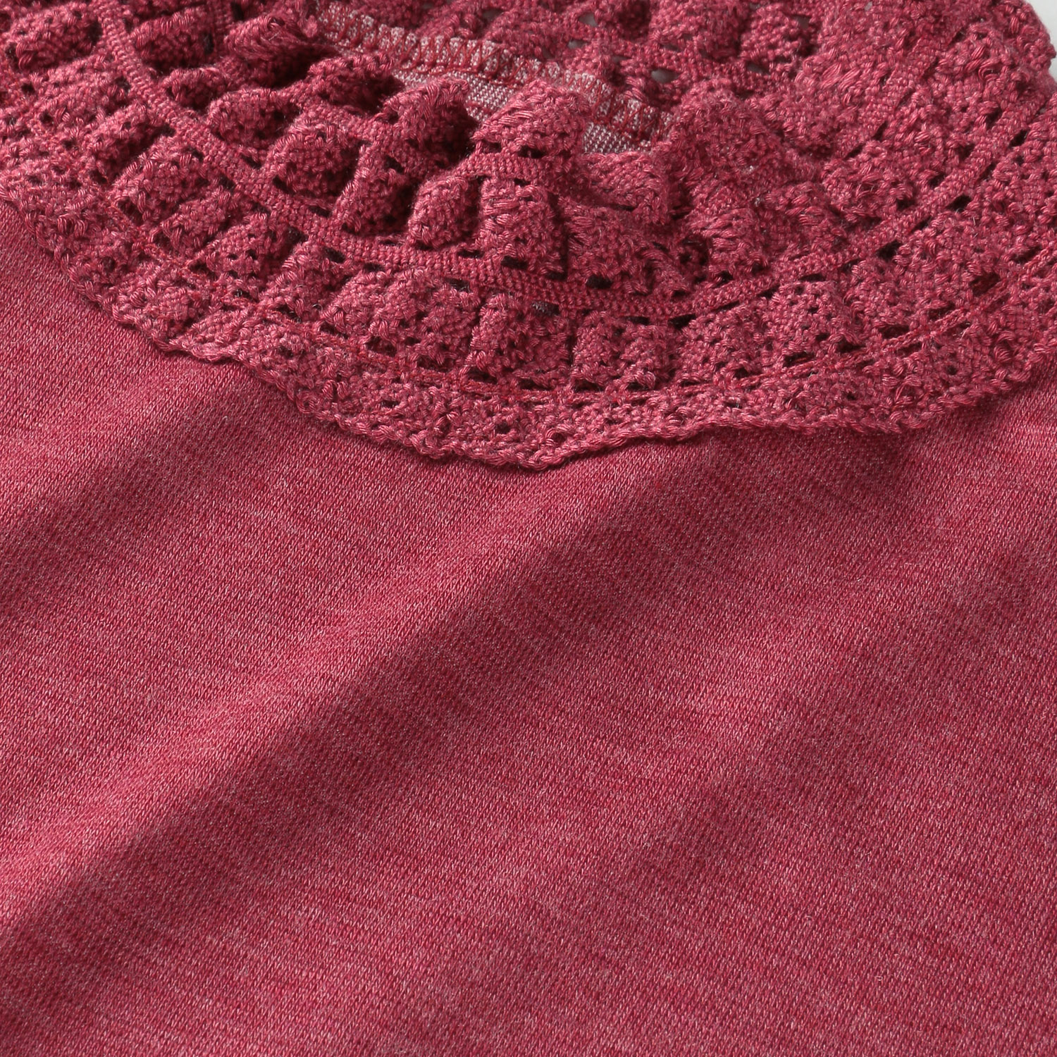 衿レースカットソー - 画像6