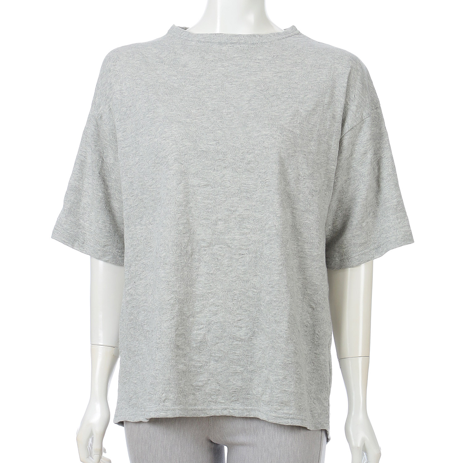 綿ジャガードプルオーバー