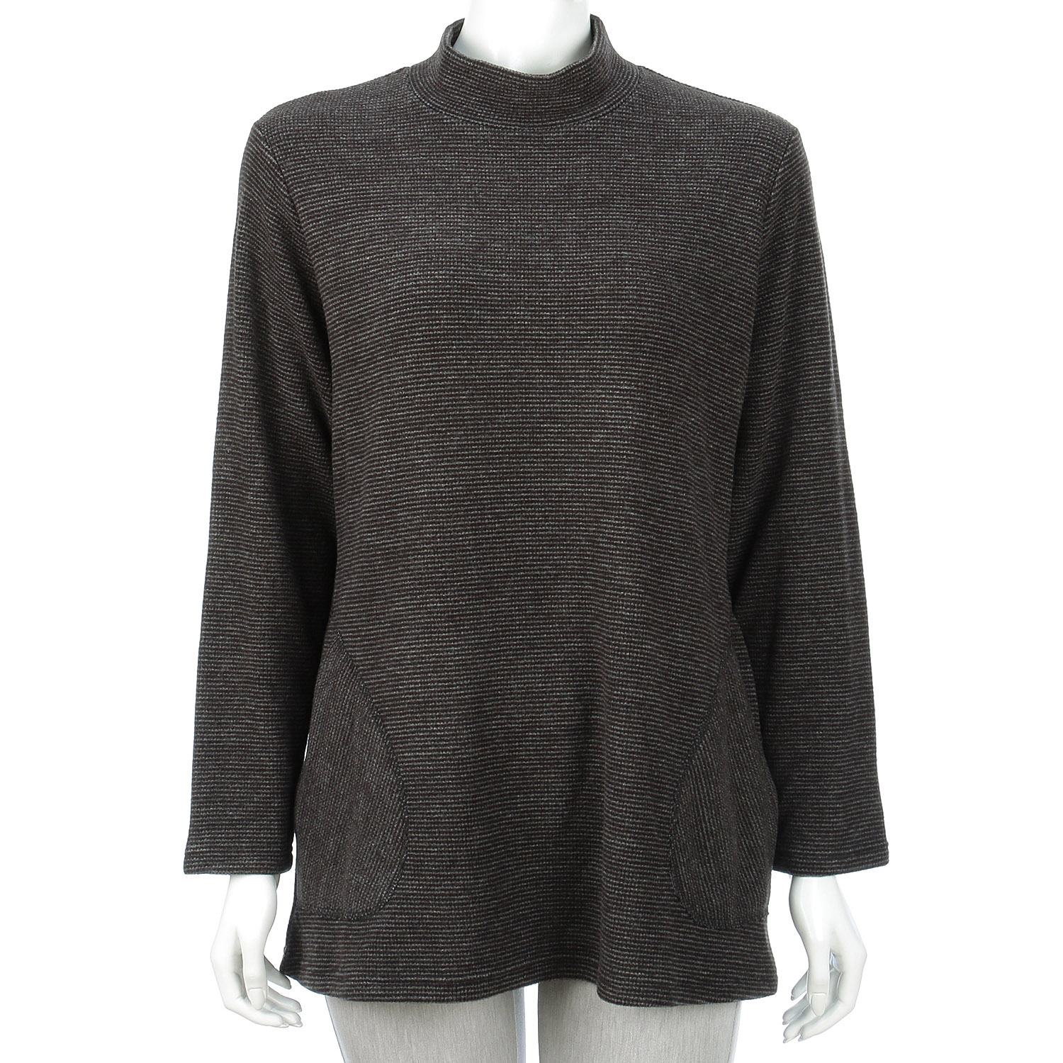 ボーダーポケット付きチュニック - 画像4