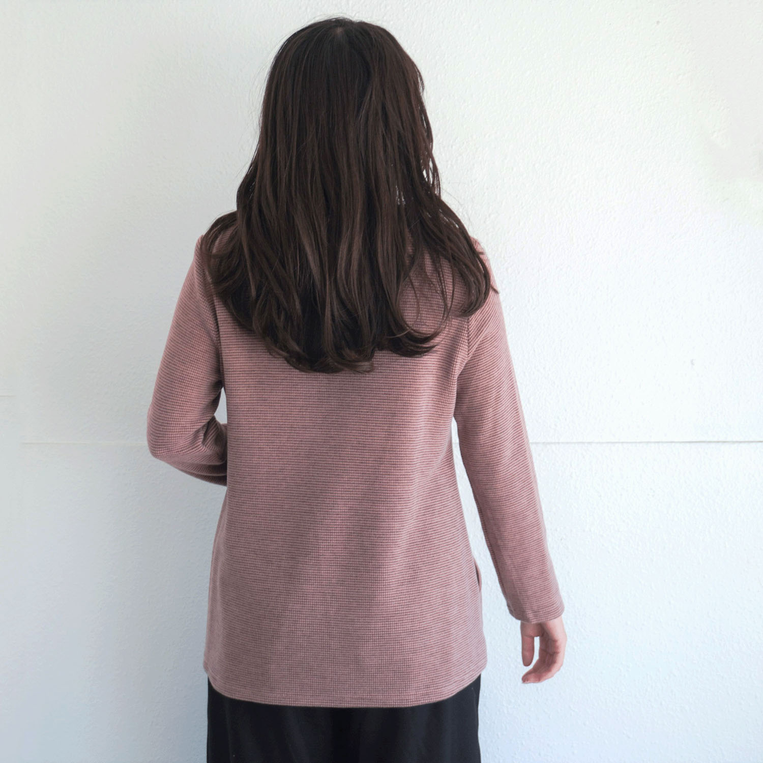 ボーダーポケット付きチュニック - 画像10