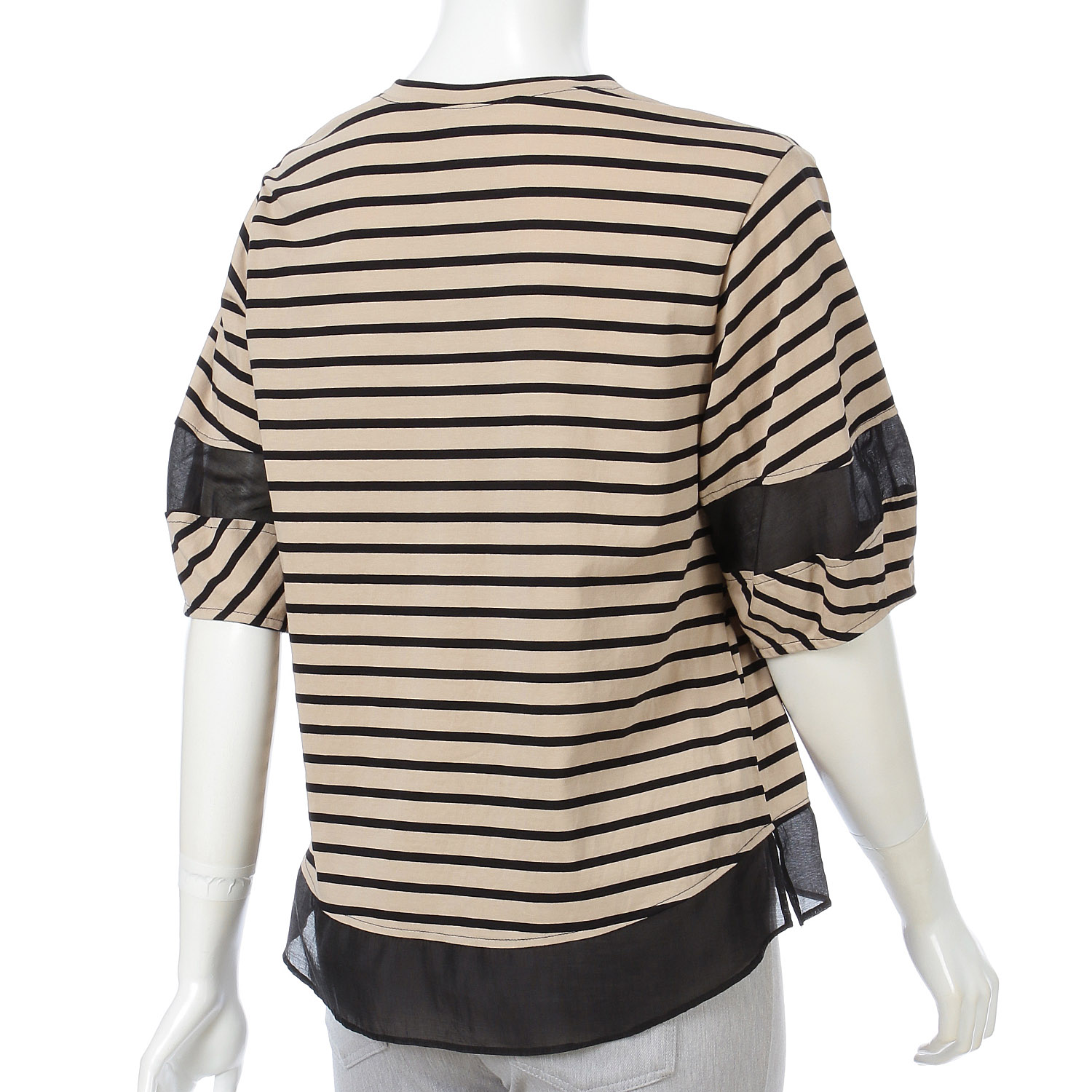 シルケット天竺ボーダーチュニック - 画像10