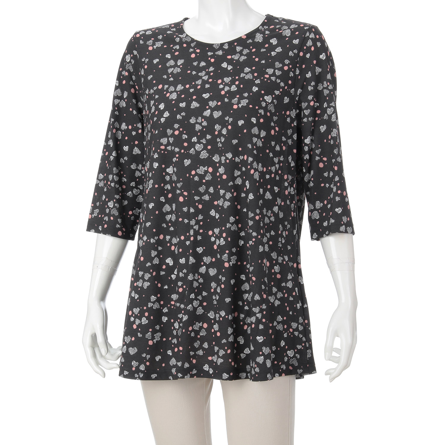 綿強撚SZ天竺プリントチュニック - 画像34