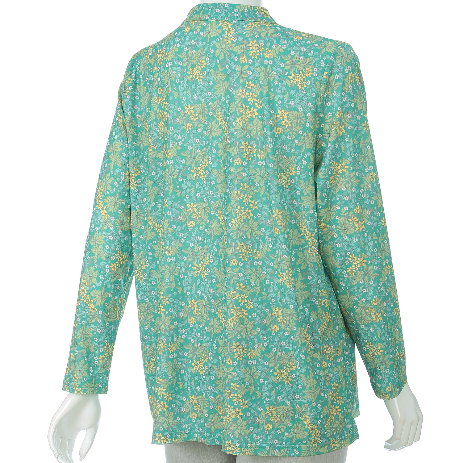 ピンタック前開きプリント - 画像4