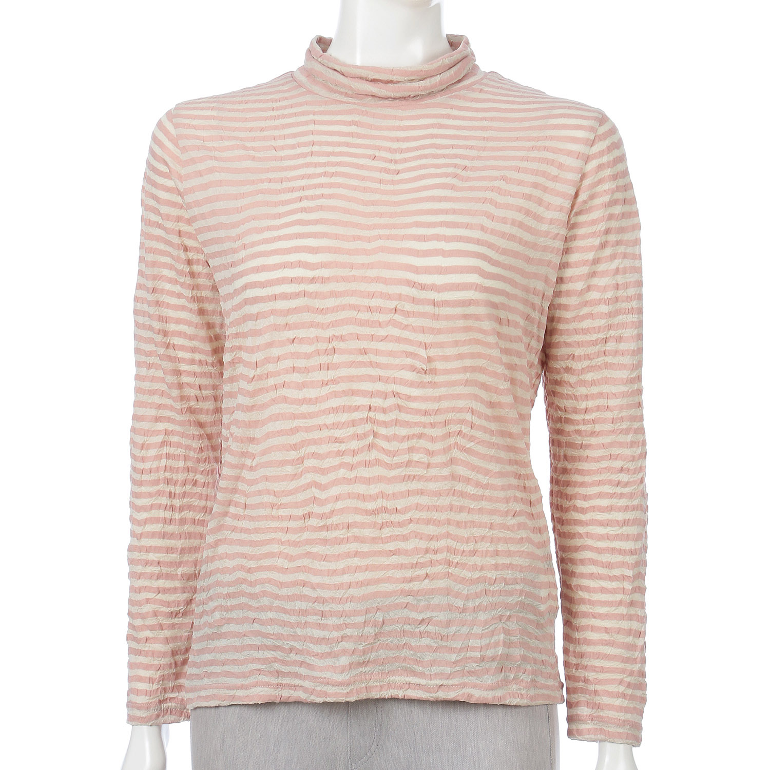 ワッシャーボーダーカットソー