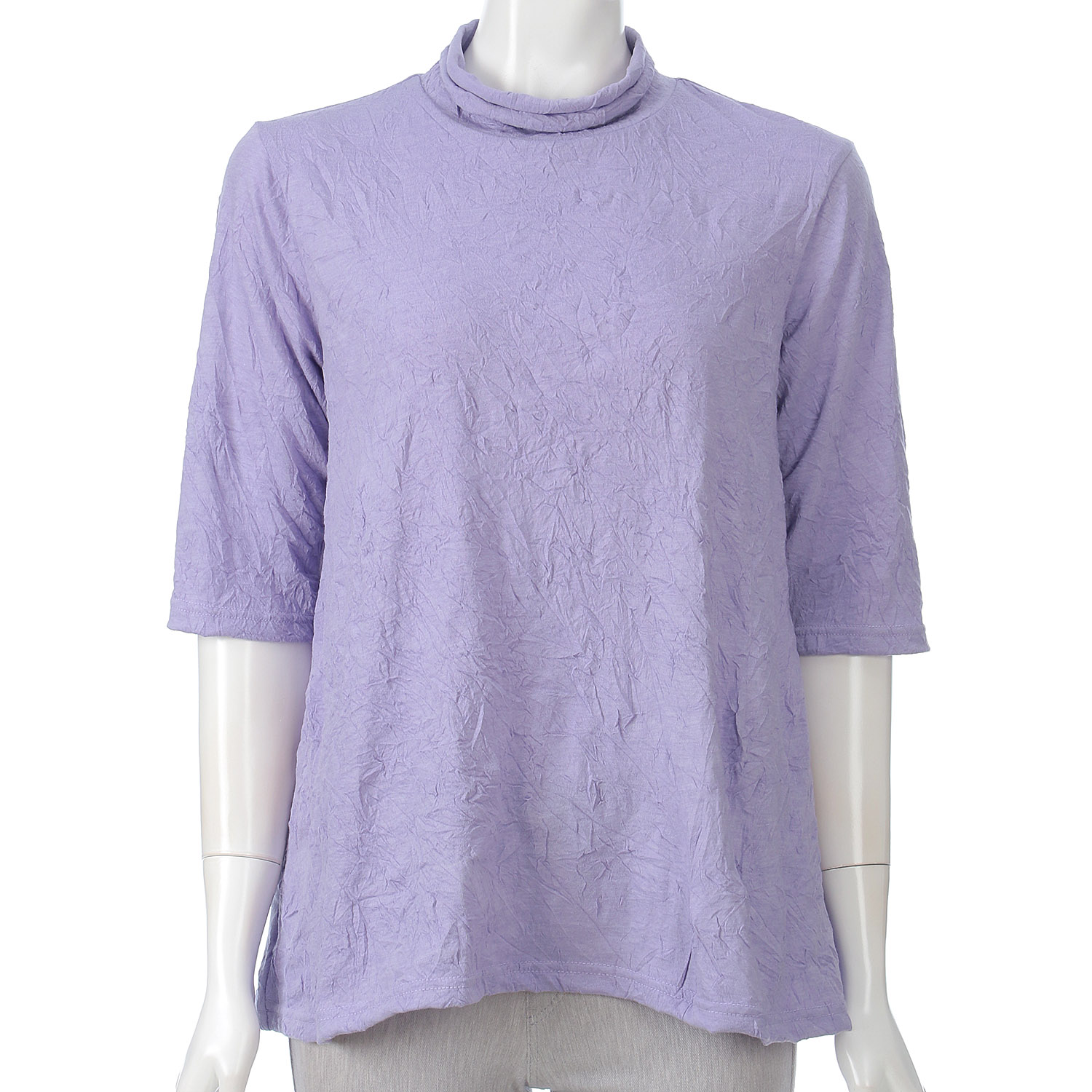 ワッシャーダブルロールフレアーカットソー - 画像11