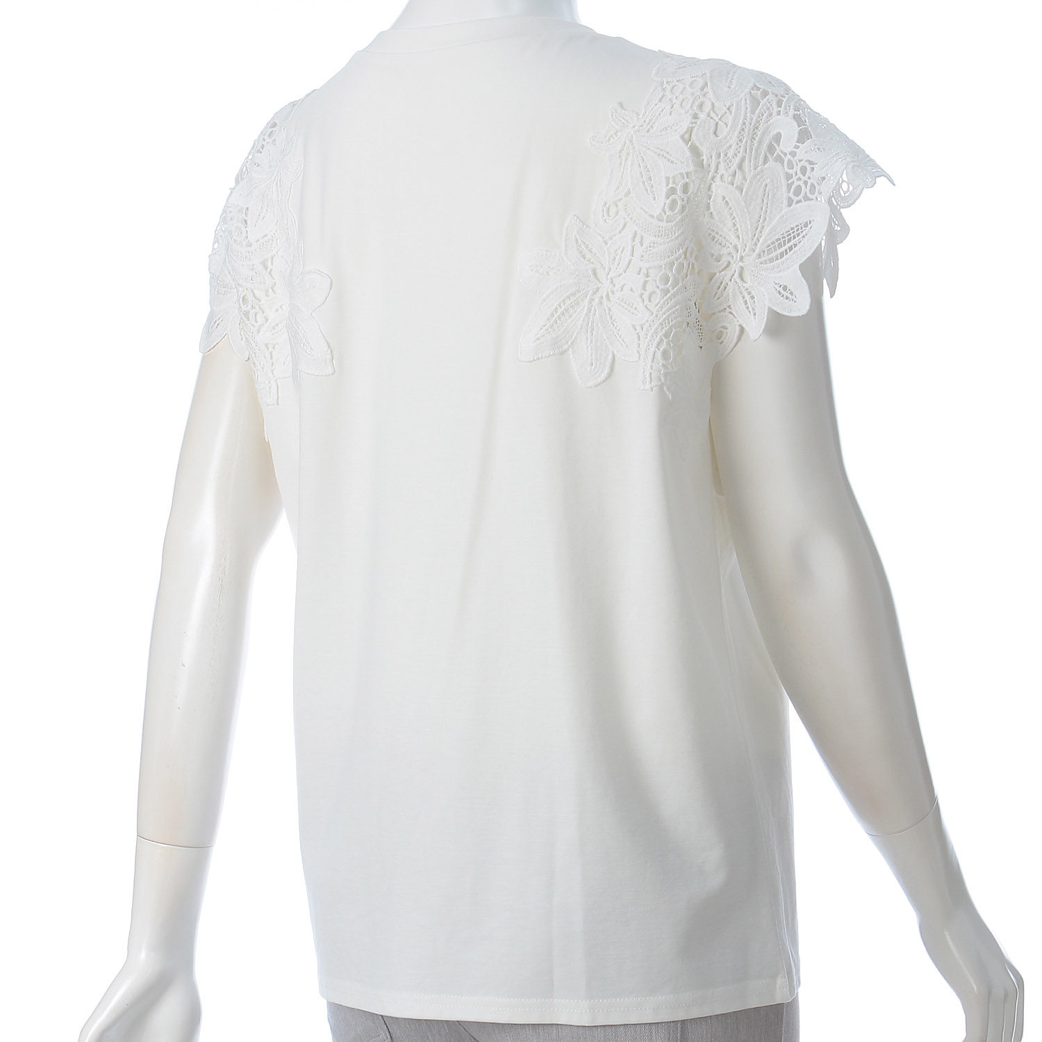 【Insta Live】レース使いフレンチ袖プルオーバー - 画像9