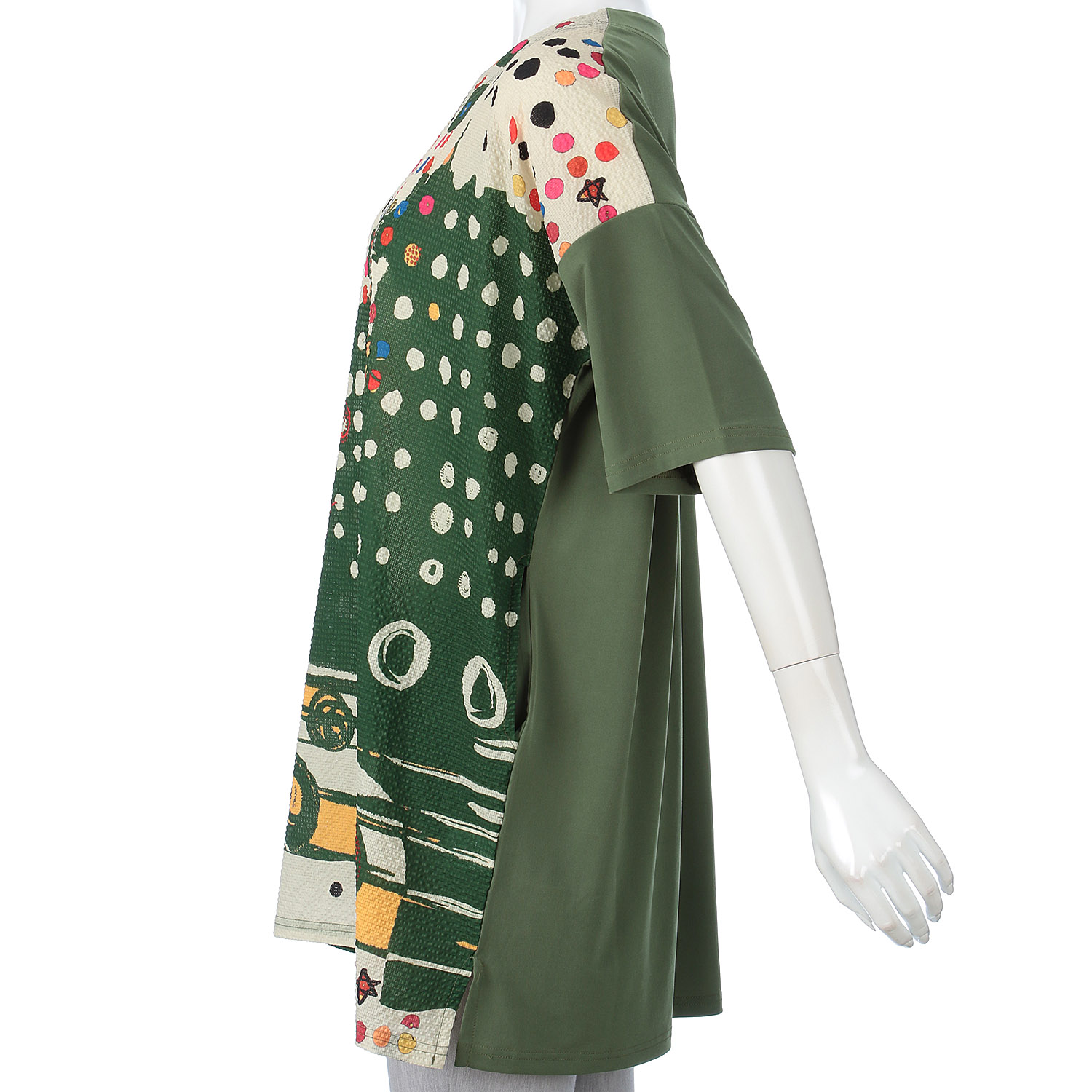 前身プリントチュニック - 画像4