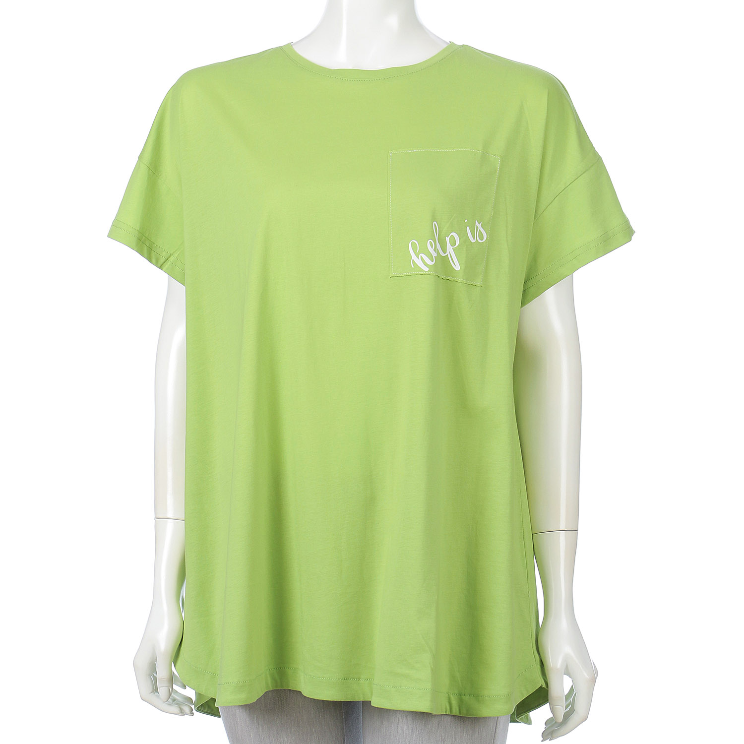 ロゴ入りチュニックTシャツ - 画像5