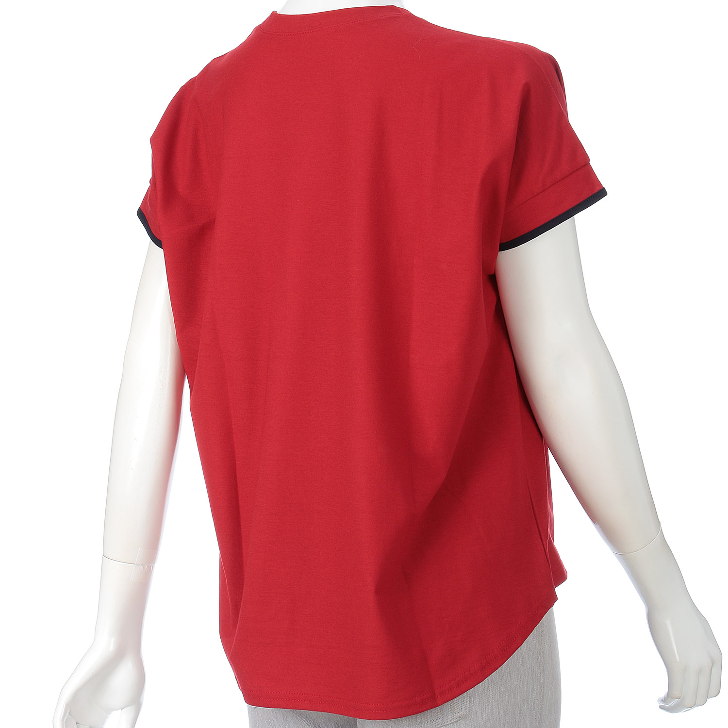 袖配色フレンチカットソー - 画像5